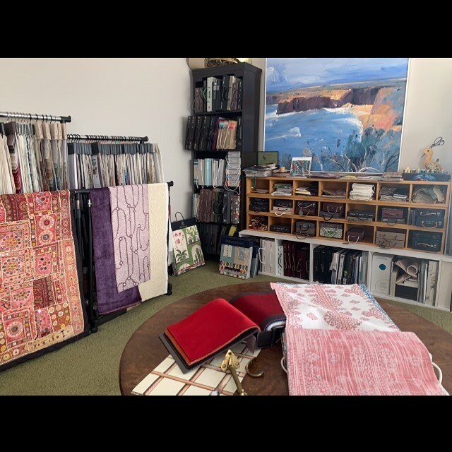 Nice to have time to look through beautiful fabric collections @ Monomeith Designs# fabrics#bespokedesign#beautifulinteriors#monomeithdesign#hobartdesign