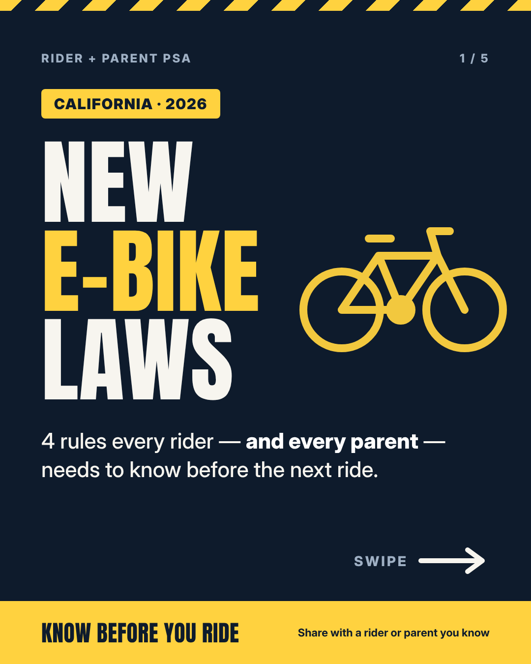 New California e-bike laws for 2026: 4 rules every rider and parent needs to know