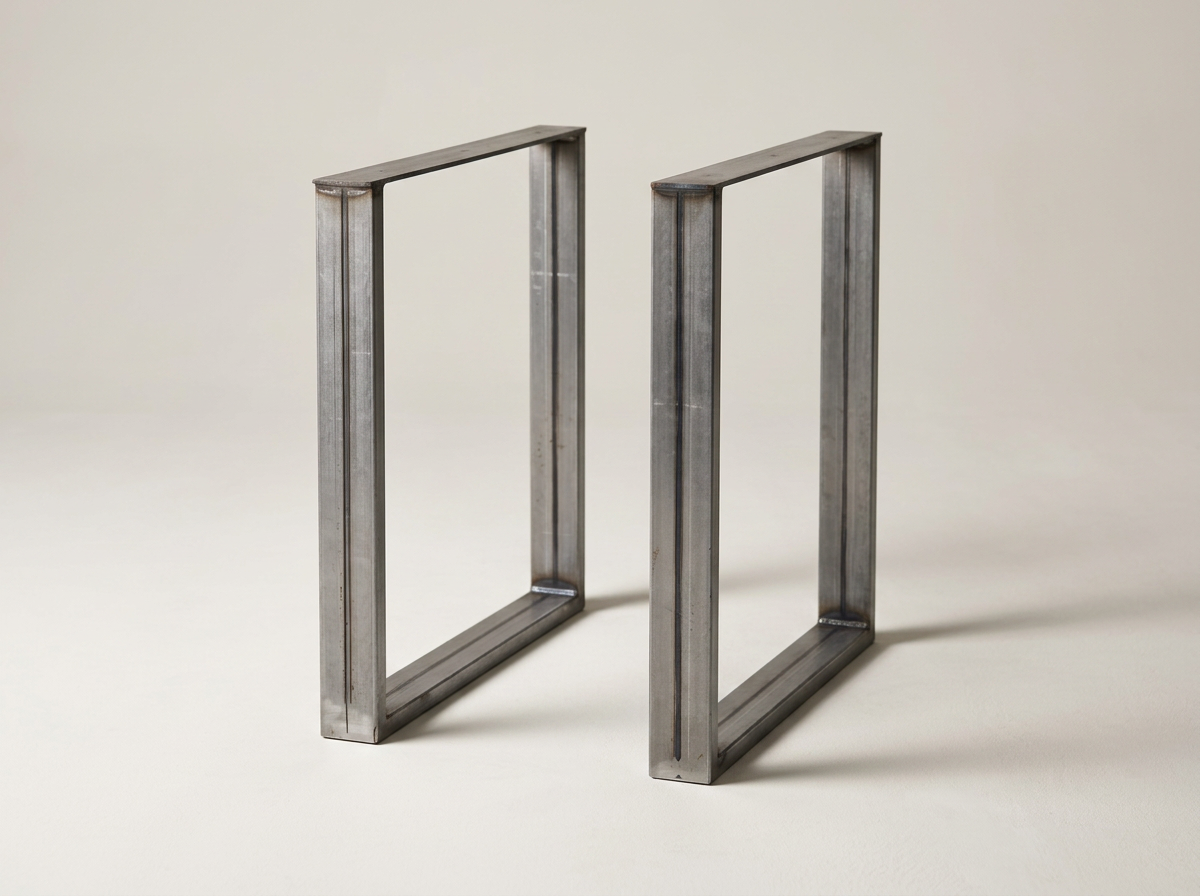 Slab table legs