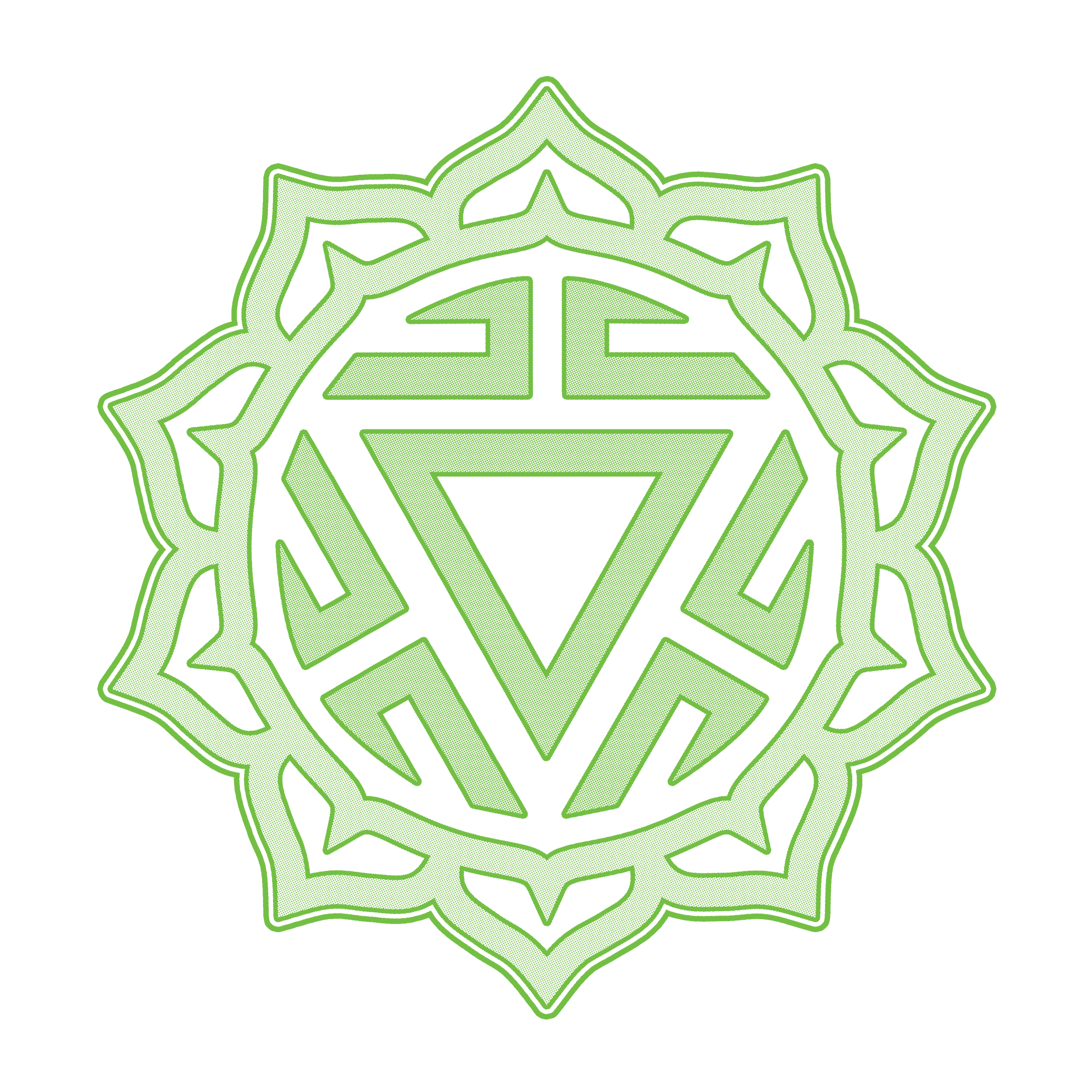 solar plexus chakra cross halftone.png