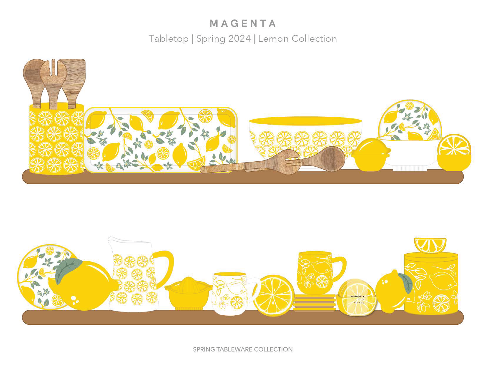 Lemon Tabletop Collection