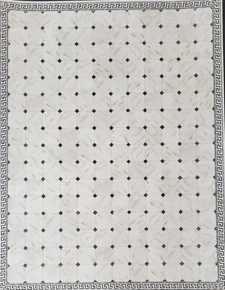 Black and White Tile Flooring