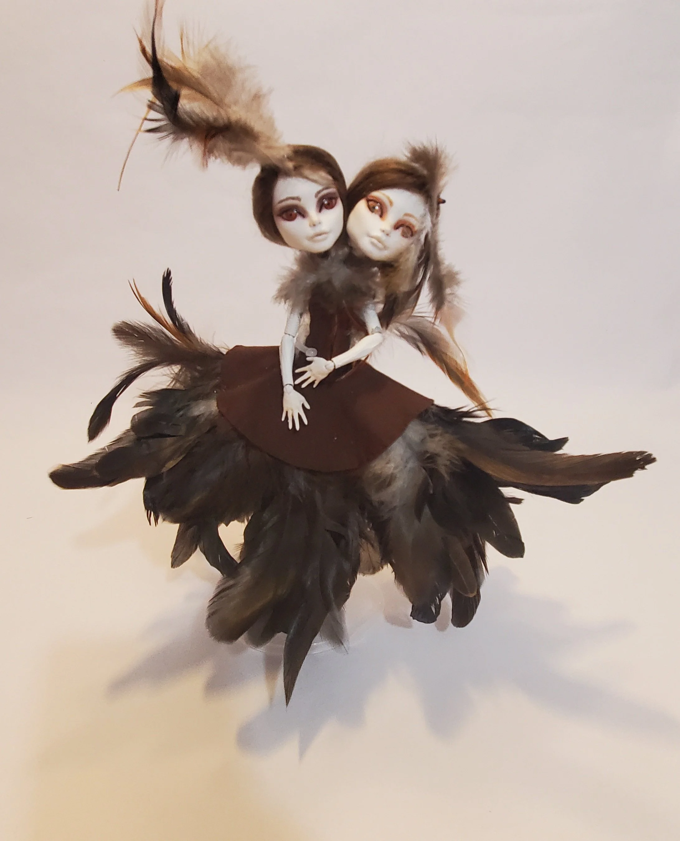 2 headed sparrow