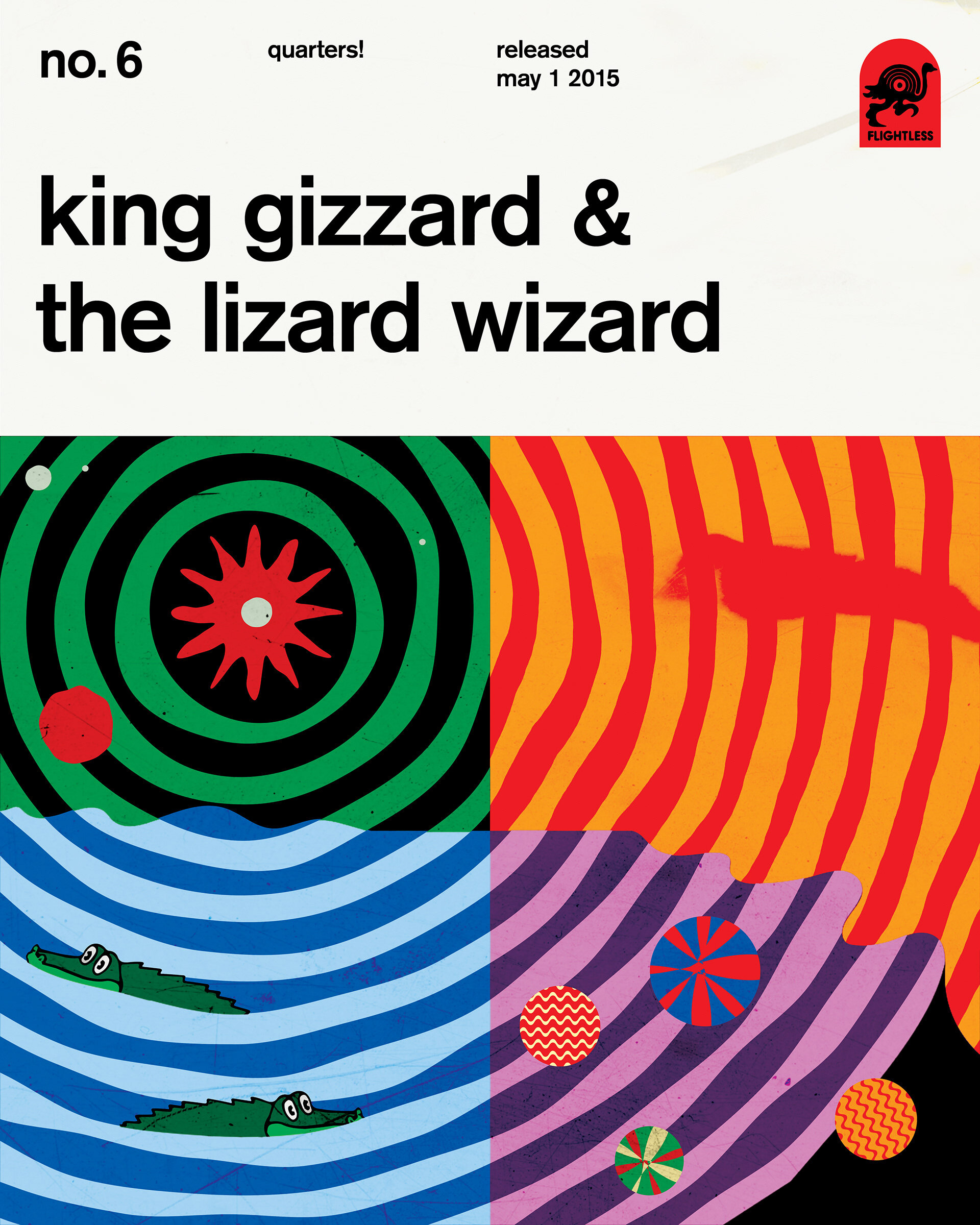 Brandon Moats - King Gizzard and the Lizard Wizard Poster Series