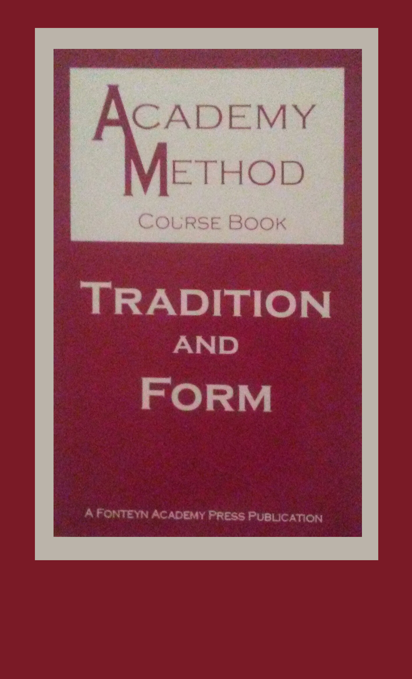 Tradition and Form (booklet)