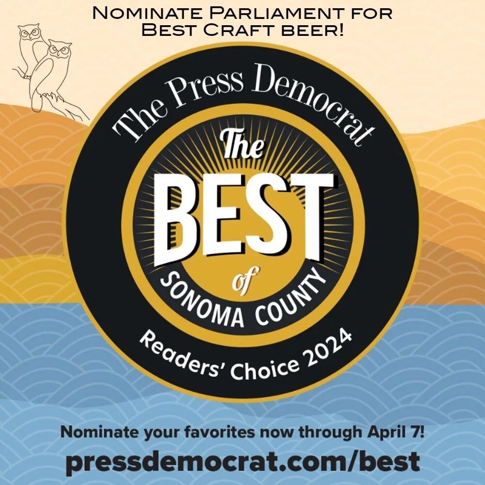 it's that time of year again! if you have time, please help nominate parliament for the best craft beer as well as nominate your favorite vendors that come in as well. 

@pressdemo puts this on once a year and let's the local community highlight thei