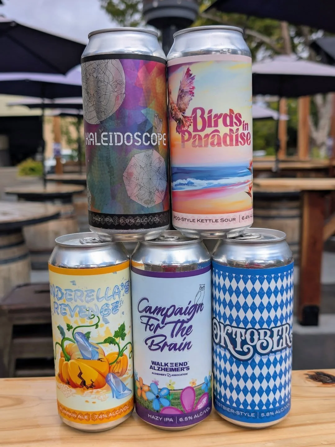 fresh can drop and @lilastreetsideeats for dinner!

yesterday we packaged up 3 seasonal beers.&nbsp;

campaign for the brain - this hazy ipa is a special charity beer to aid the #walktoendalz and benefits the @alzassociation
cinderella's revenge - li