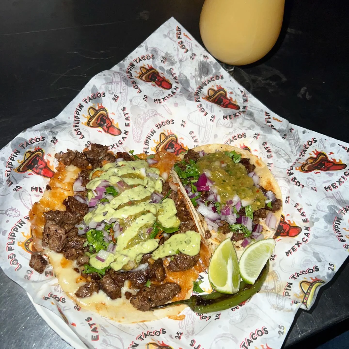 los flippin taco tuesday!

the weather might not be the greatest, but vibes &amp; spirits are high here at parliament with @losflippintacos back in action! last time they were here, the asada-shrimp flippin taco was a staff favorite &amp; it was abso