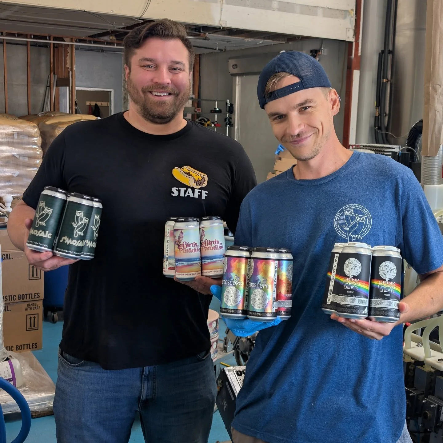 core beer re-up &amp; mdw to-go beer specials!

back by popular demand, we've got fresh batches of kaleidoscope, prism, s'mosaic and birds in paradise fresh off the line today! big shout out to Logan ans the rest of the team @thecanvan for all of the
