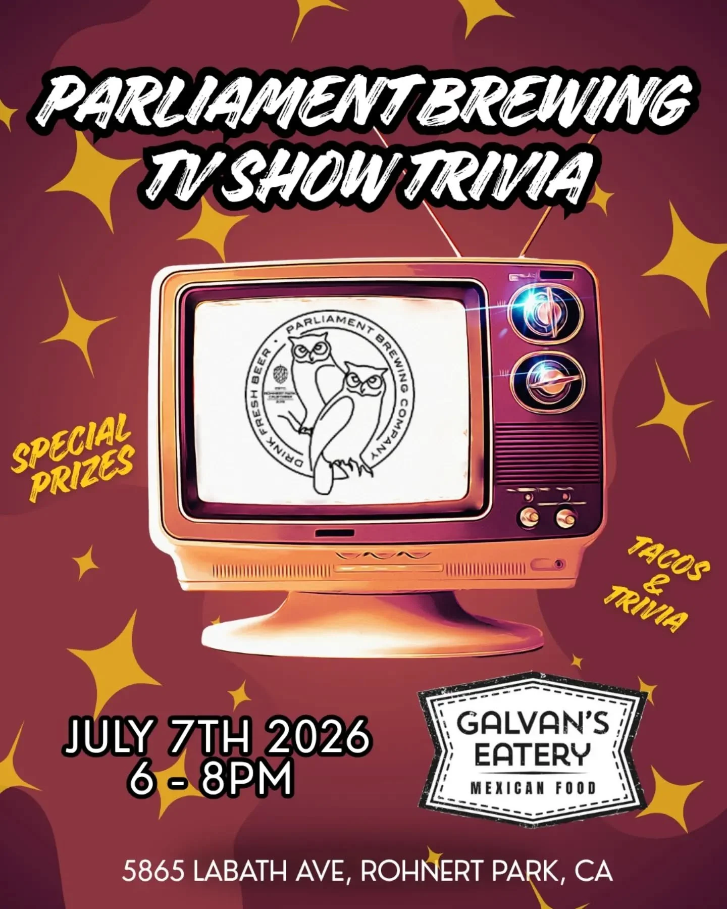 the weekend is here! 

we're starting friday off right with usa world cup soccer, plenty of fresh beer and galvan's tacos on repeat! our tap list boards are loaded up, the to-go cans are fully stocked and we are ready to keep your glasses full all da
