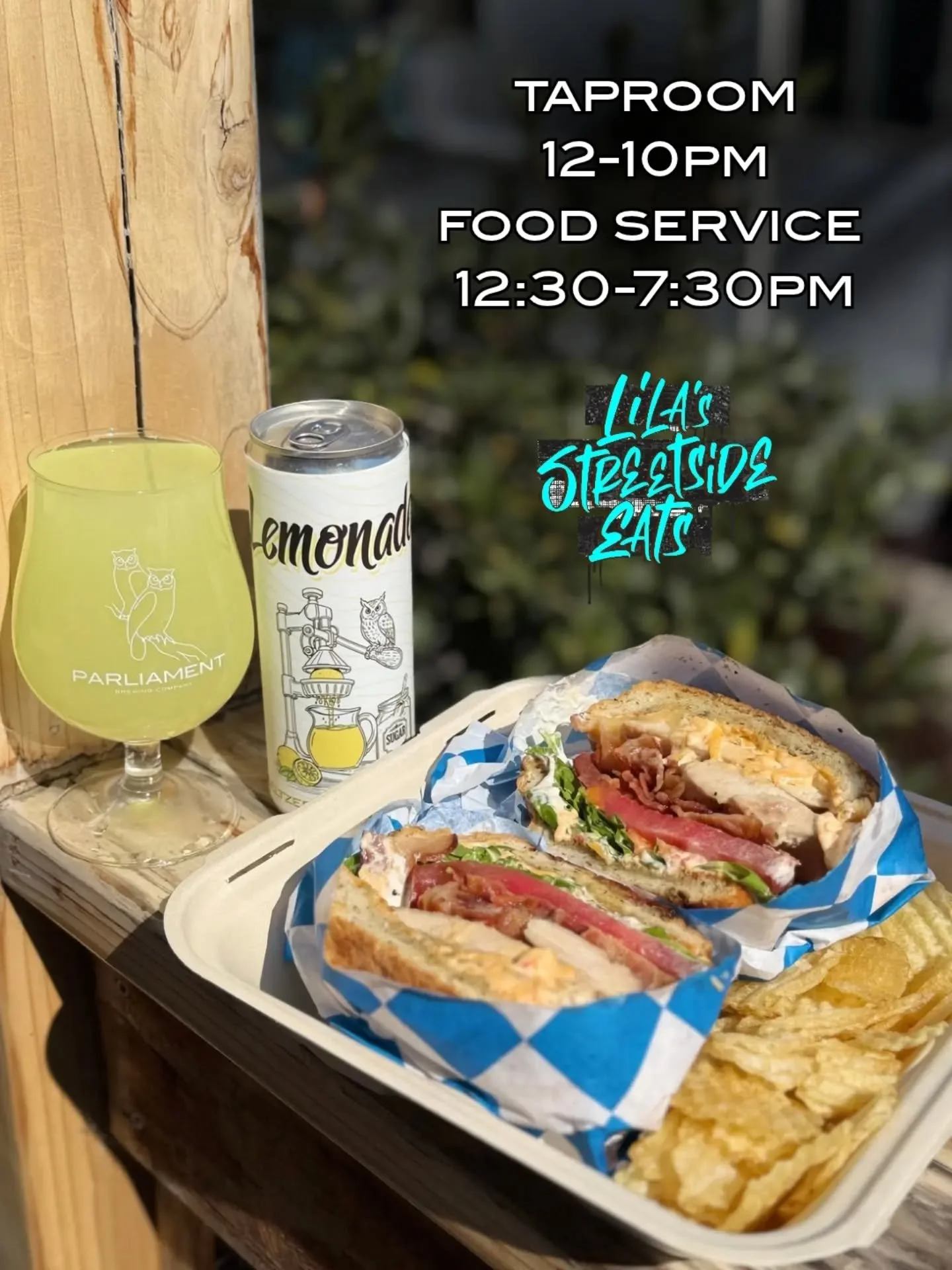 saturday is lookin' real good

we got a full and fresh tap list, garden-fresh food from @lilasstreetsideeats and good vibes. get a pour of our collab pumpkin ale (our brew, lila's pumpkins) cinderella's revenenge while it's still here. it's loaded wi