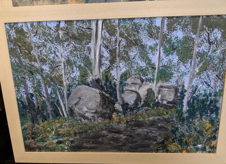 "Off the Trail" - Australian Landscape by Frans Hugens