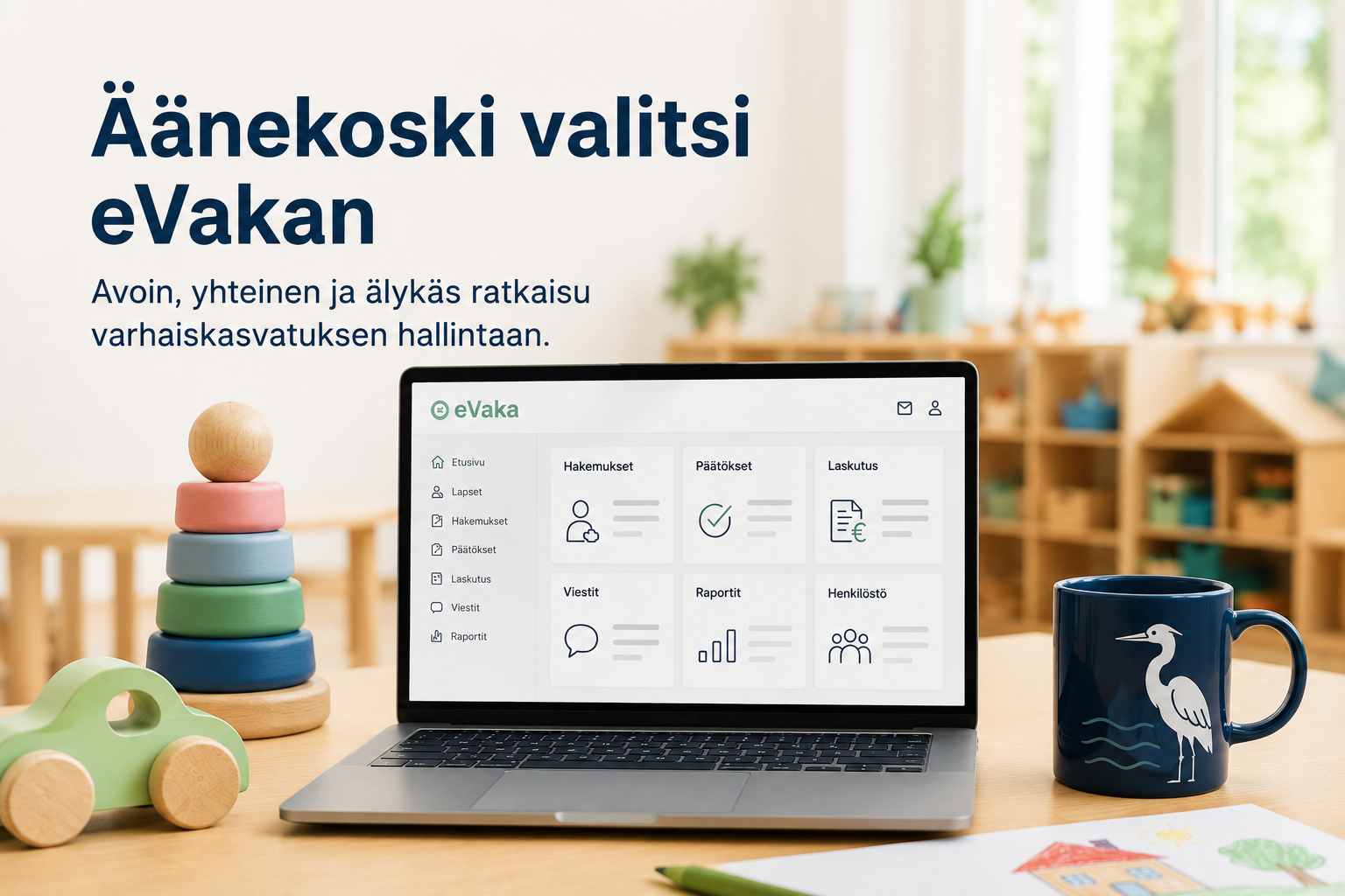 Äänekoski päätti siirtyä eVakaan! 