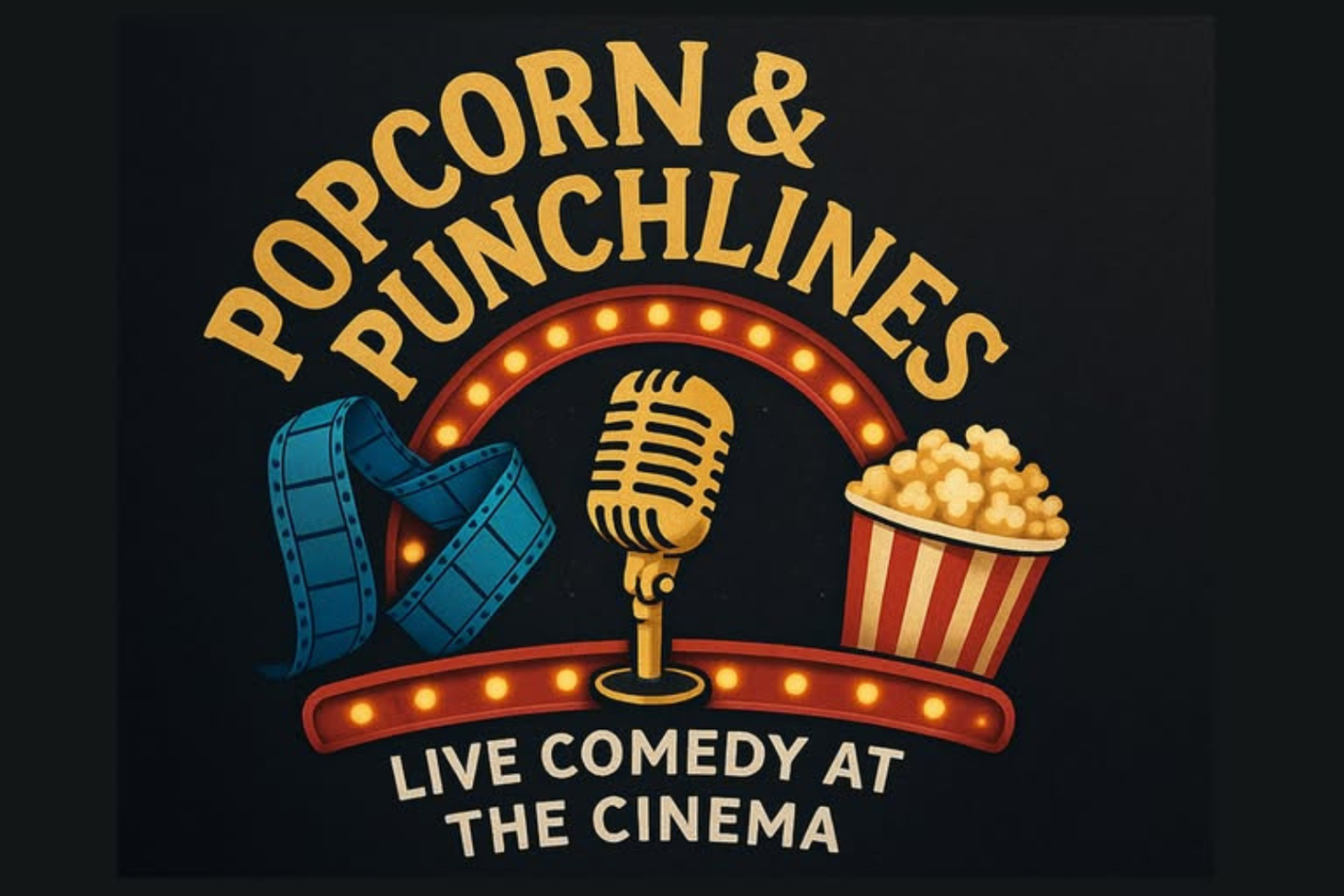 Popcorn and Punchlines – Live Comedy at the Cinema! 