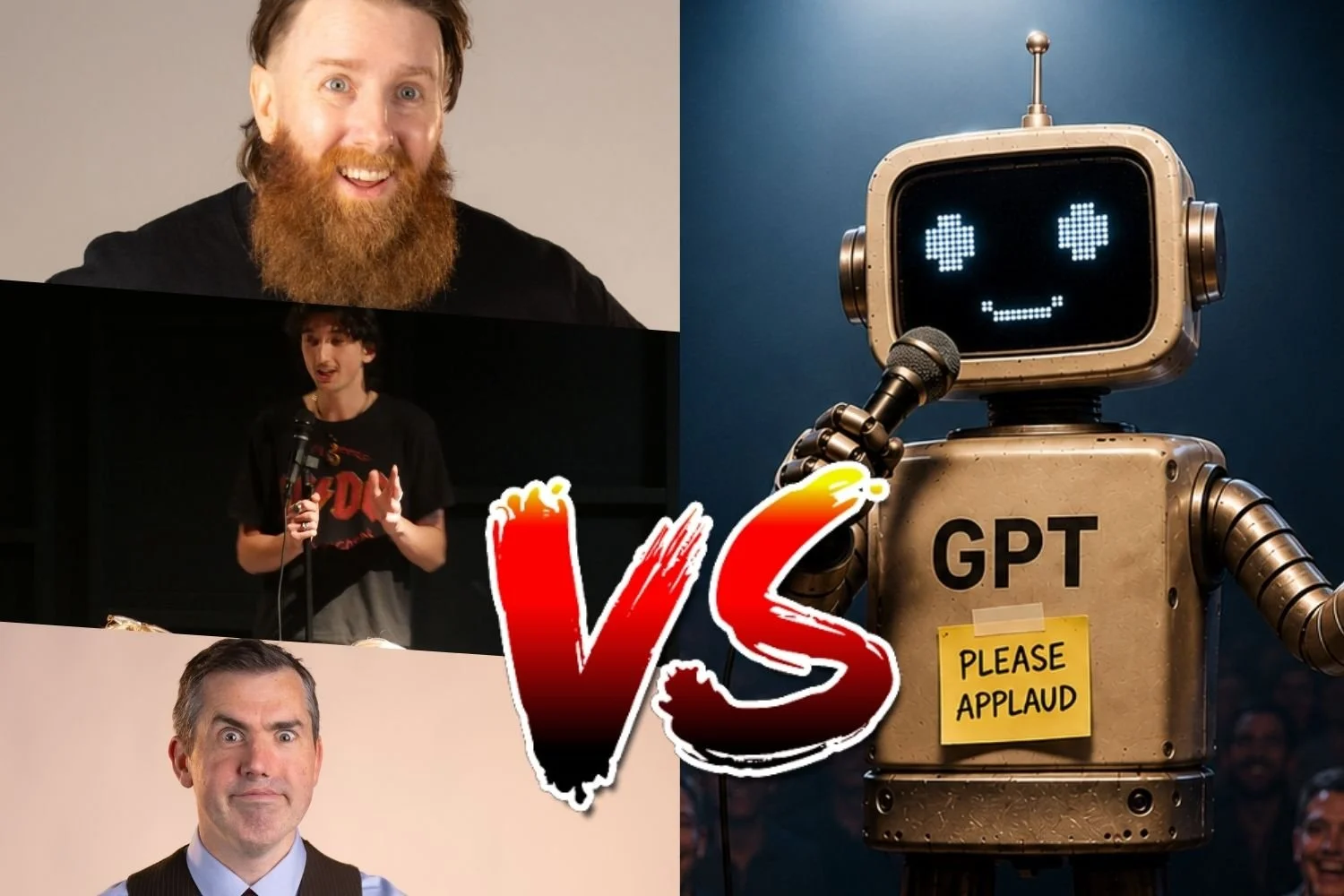 Comedian vs ChatGPT