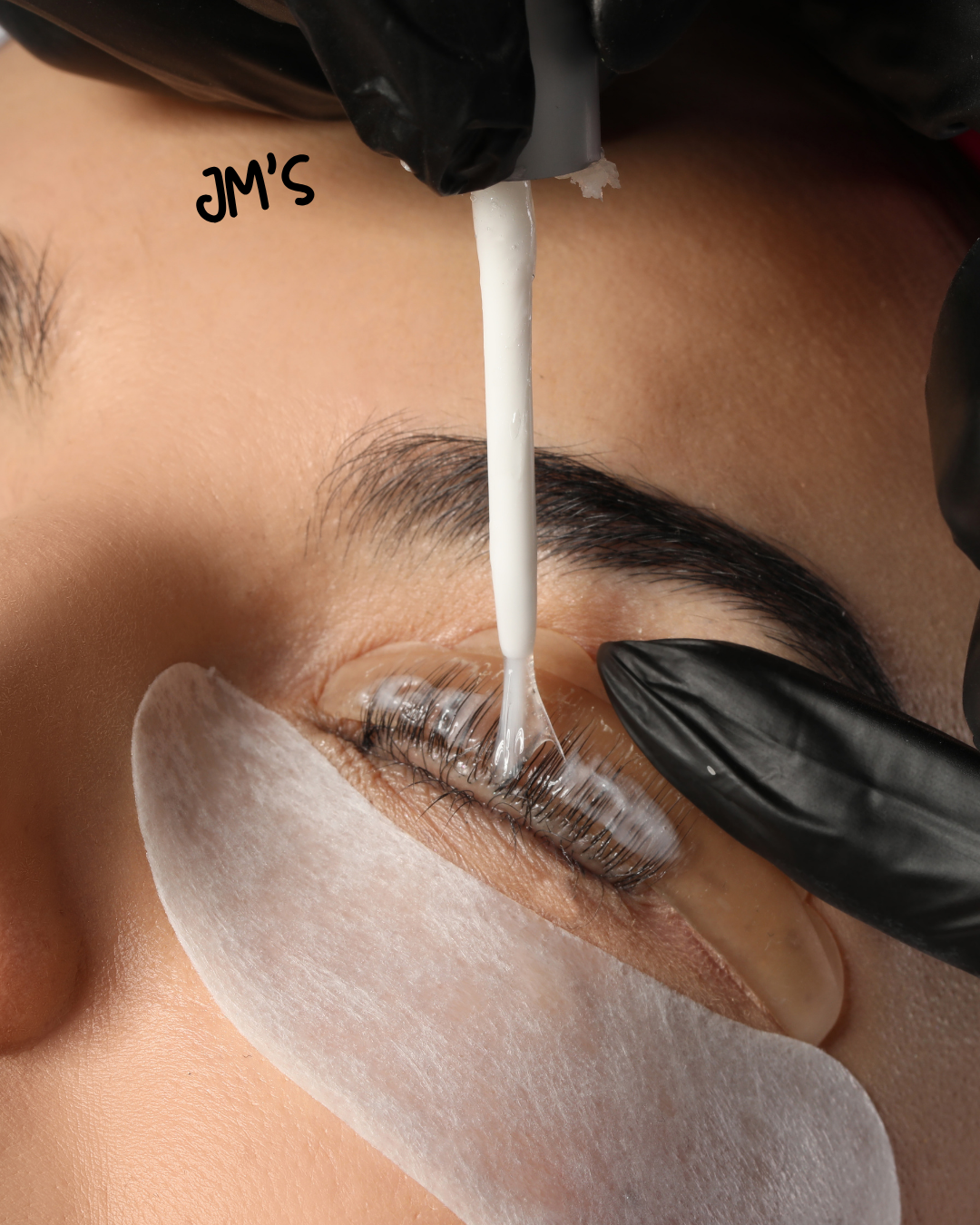 Keratin lash lift