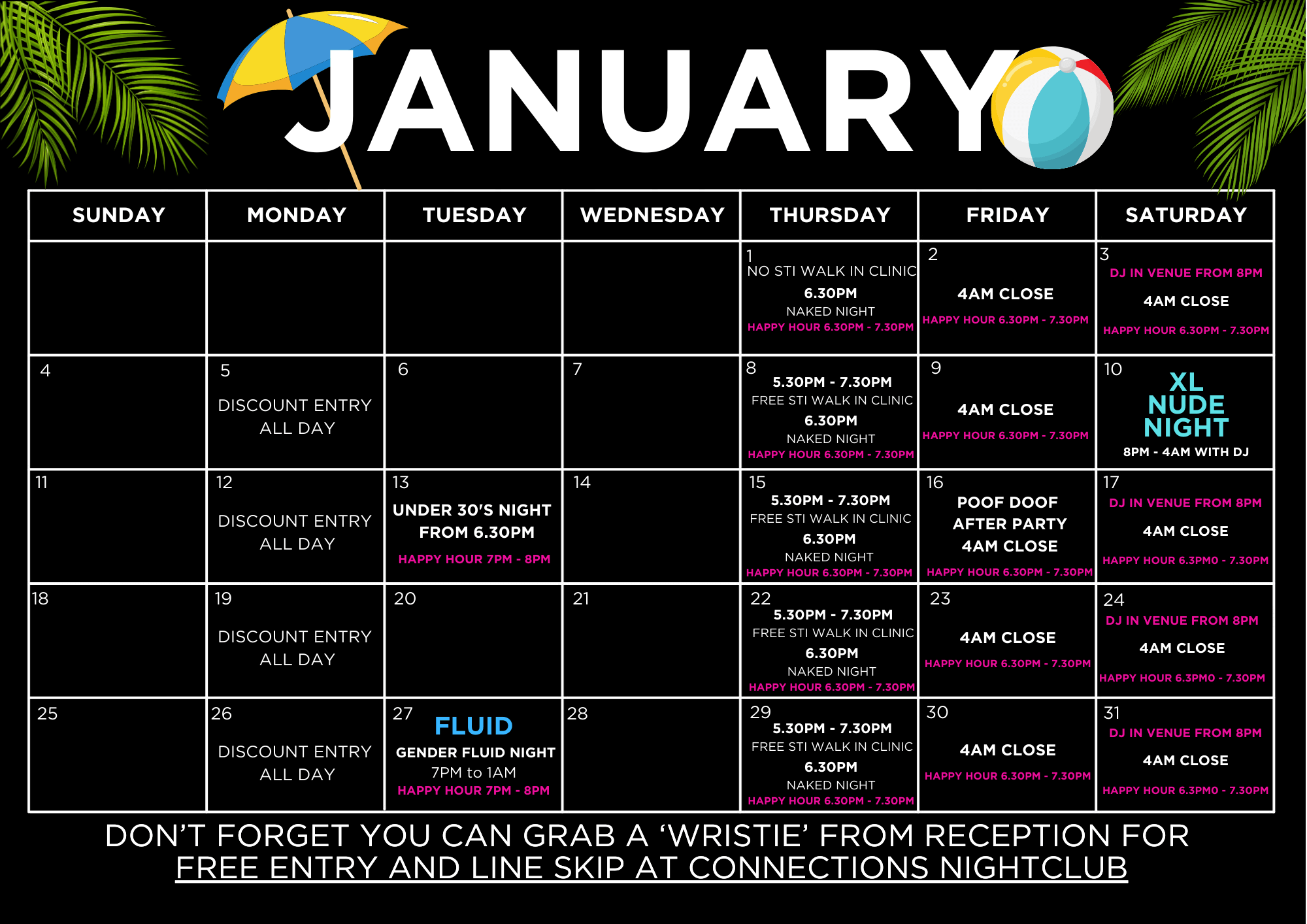 January 2026 Calender