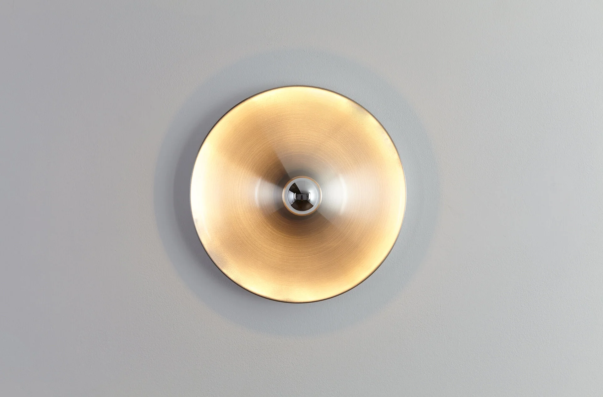 Silver Flush Mount Light by Honsel