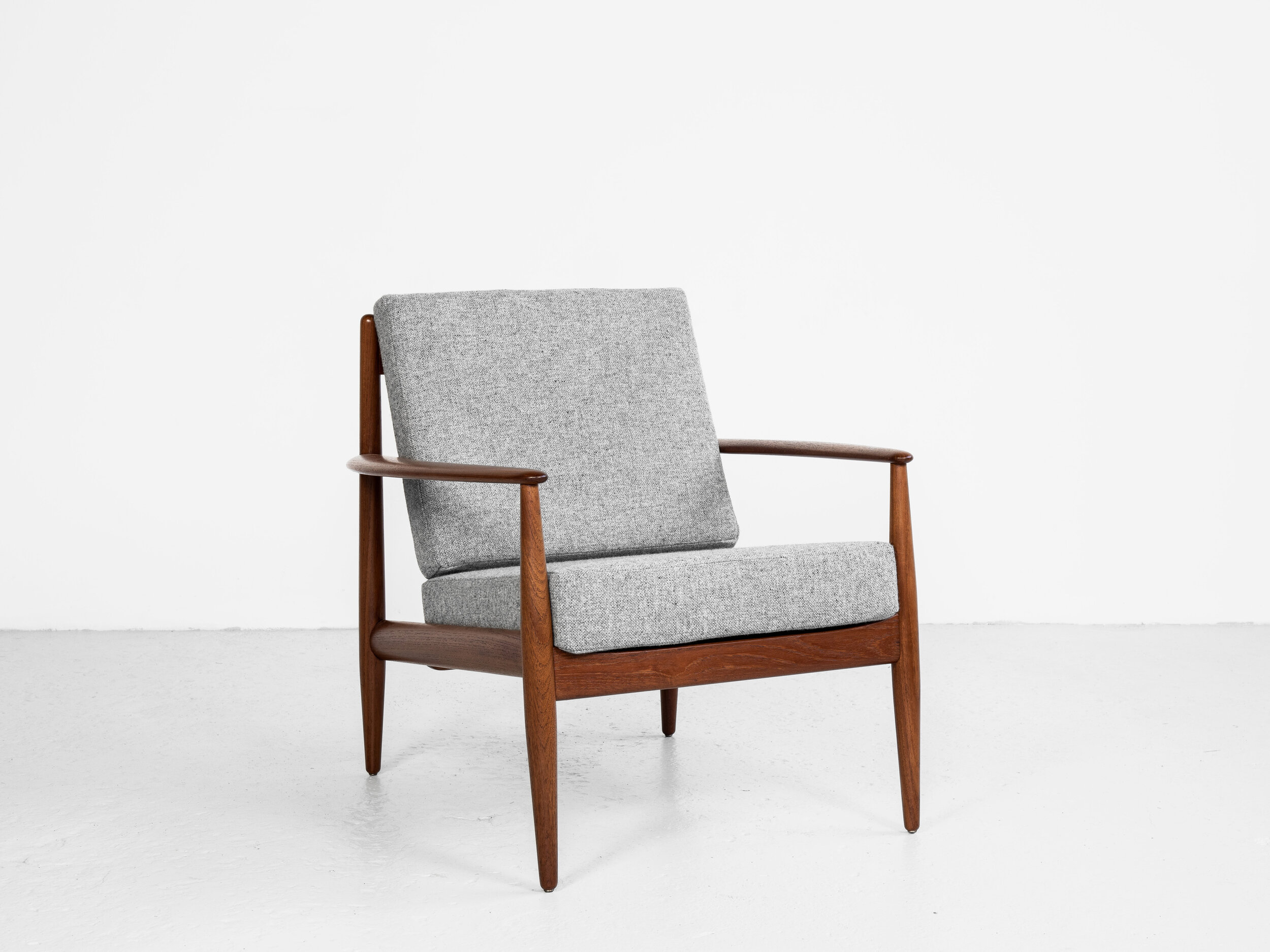 Midcentury Danish easy chair in teak by Grete Jalk for France & Søn 1960s