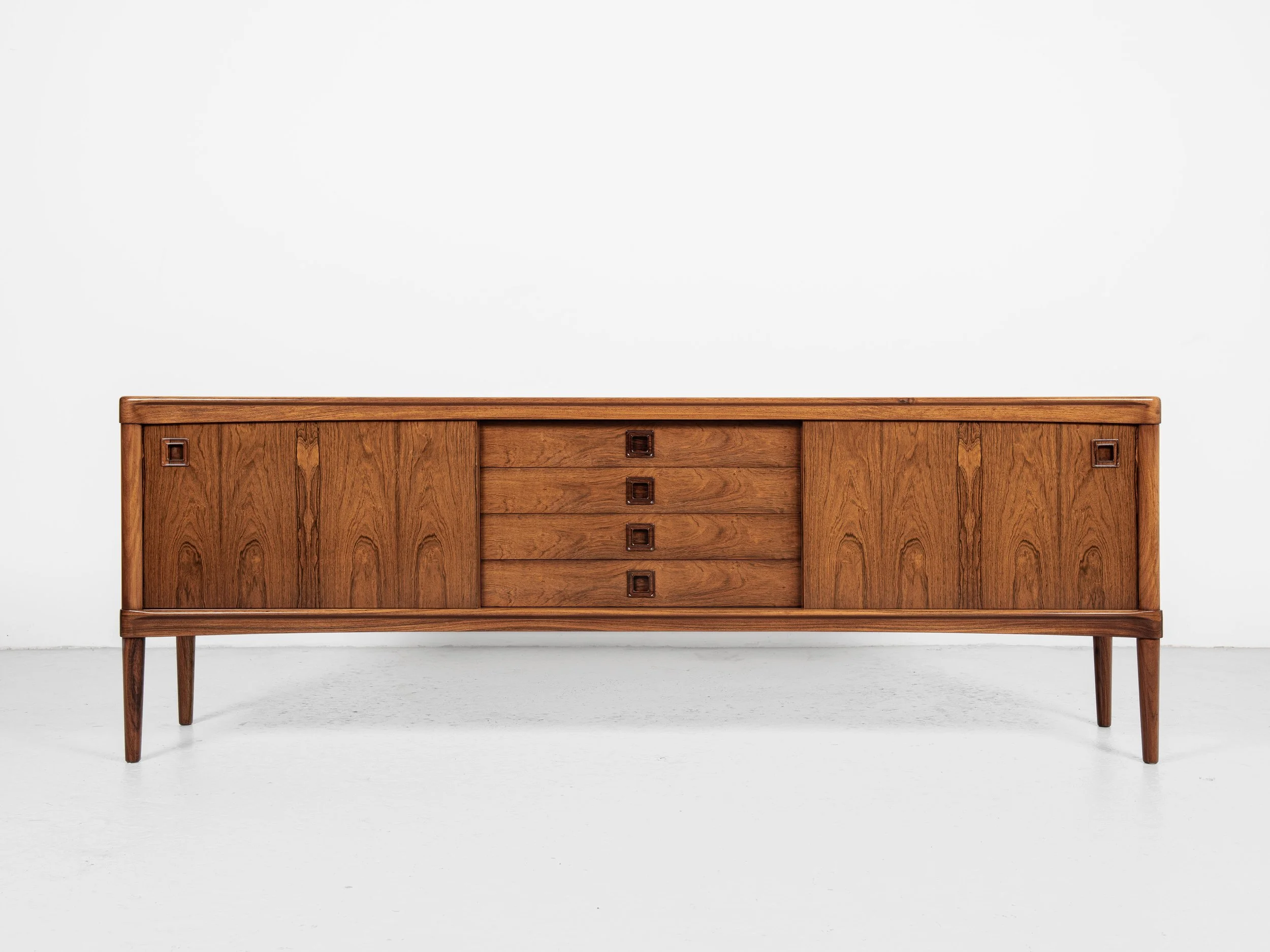 Midcentury Danish sideboard in rosewood by HW Klein for Bramin 1960s — Møbelfabrik