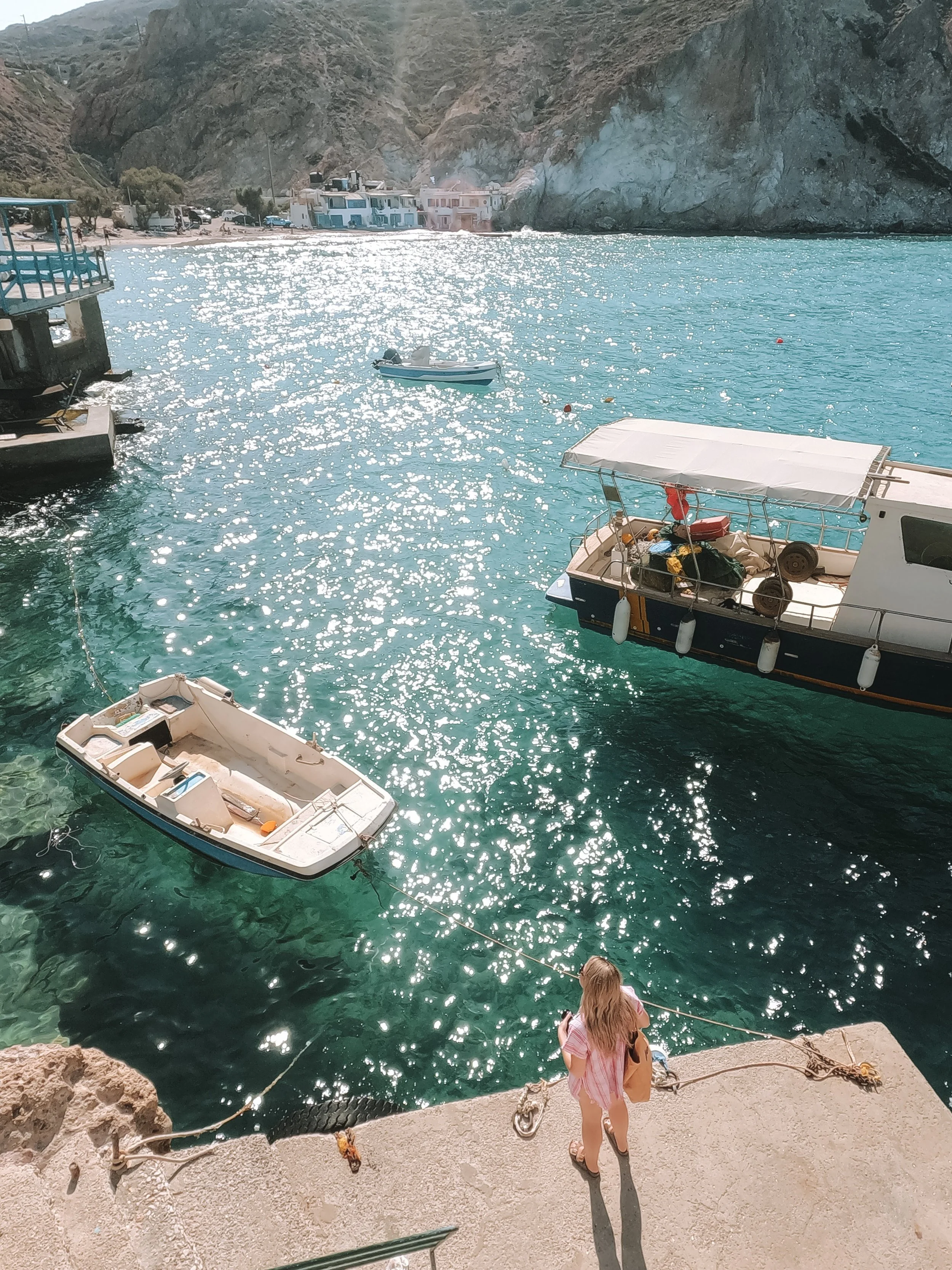 Wishing I was in Milos and @medusamilos right now! Looking forward to being there with @atlasadventurestrips later this year 🤍🇬🇷

#milosisland #milos #medusamilos #goinghomebroke