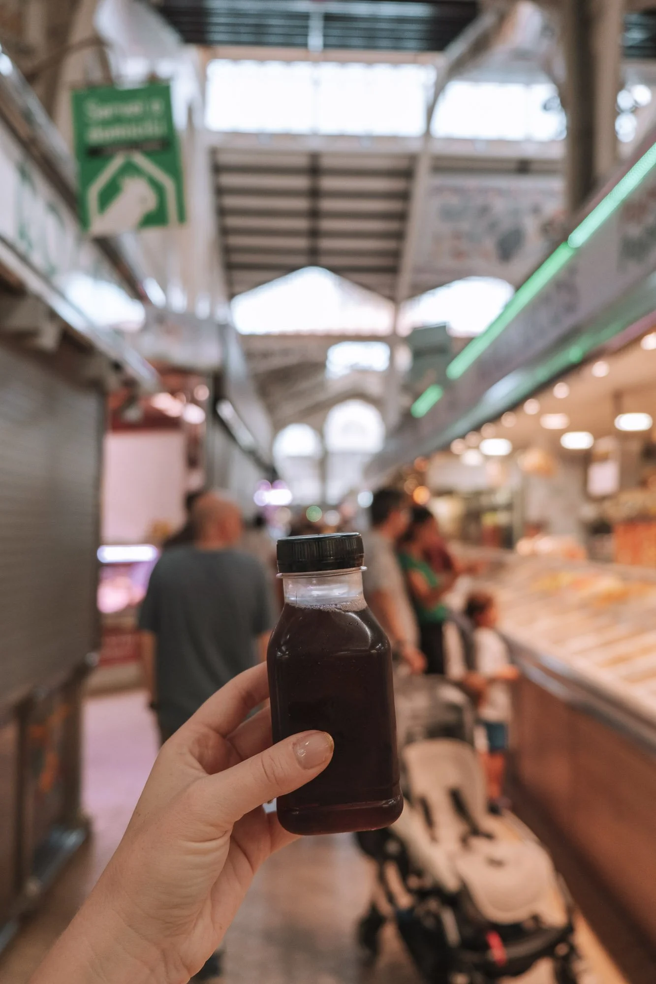 Sangria at Valencia Central market