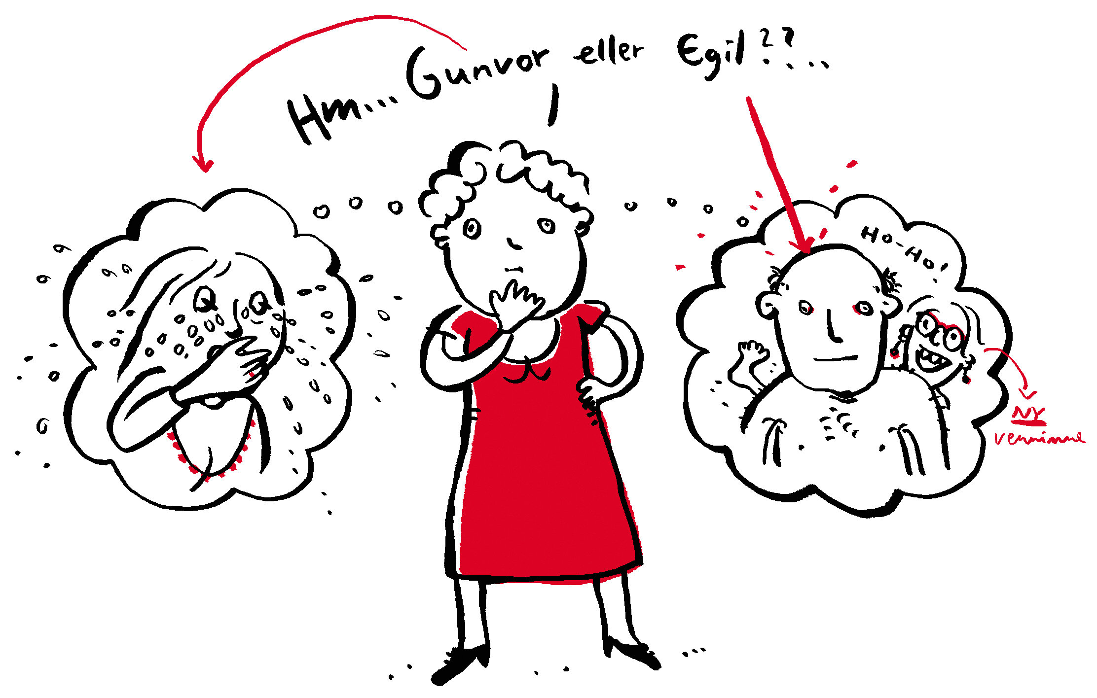 Etter venneparets skilsmisse: Kven skal eg velge?