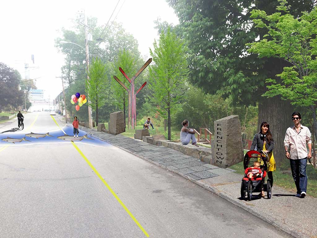 Frenchtown River Garden and Streetscape