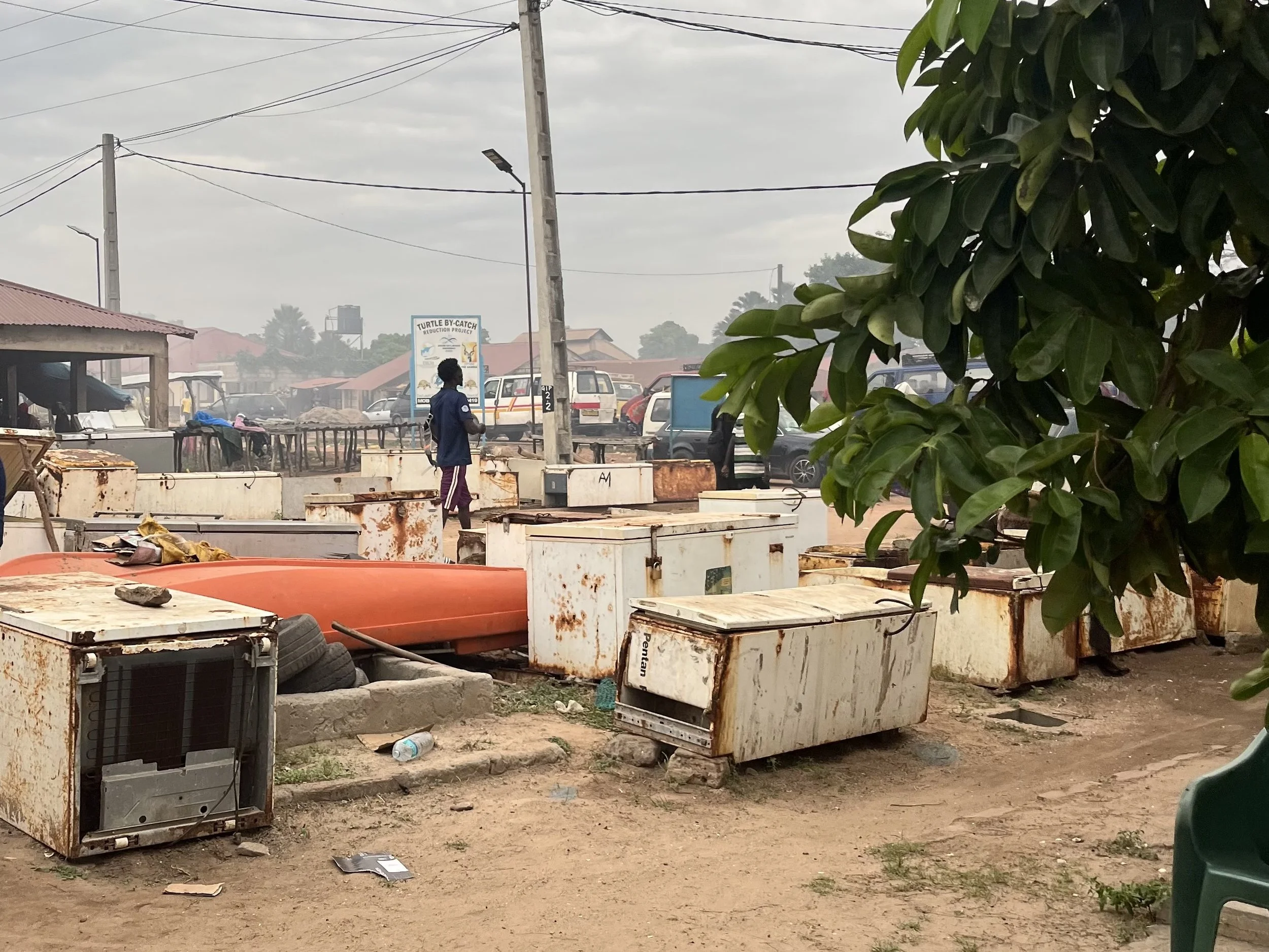  En Gambie, les installations frigorifiques sont vieillissantes. Avec un soutien financier adéquat, de nouvelles installations amélioreraient les conditions de travail des communautés de pêche artisanale. 