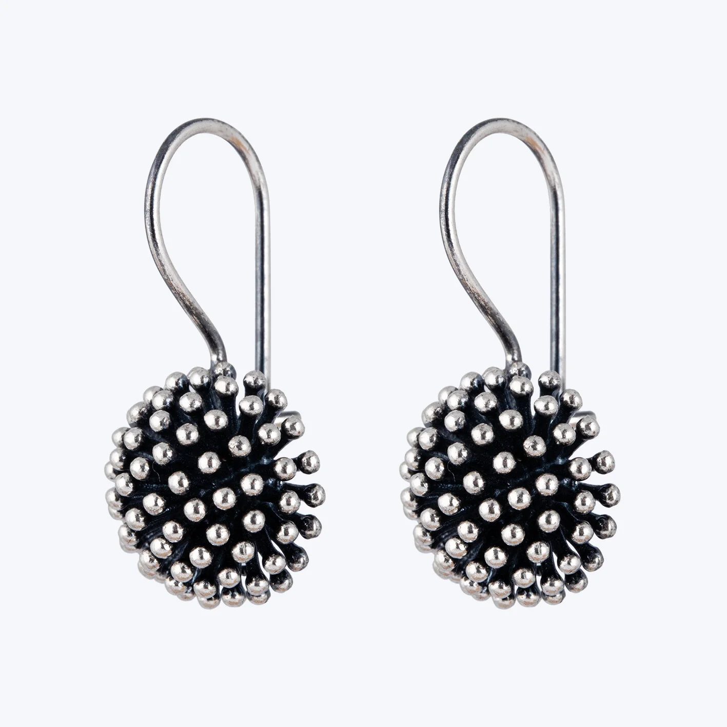 Spiky Drop Earrings