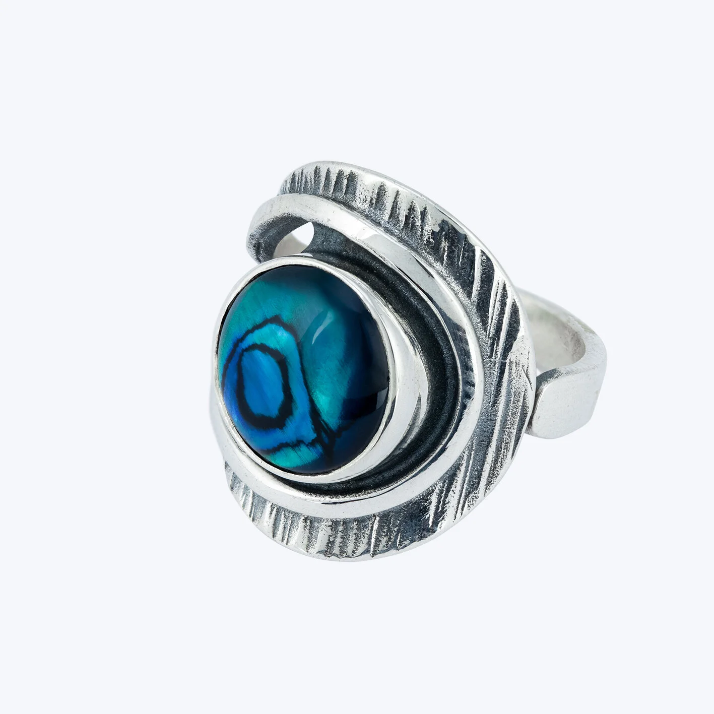 Shell Stone Ring