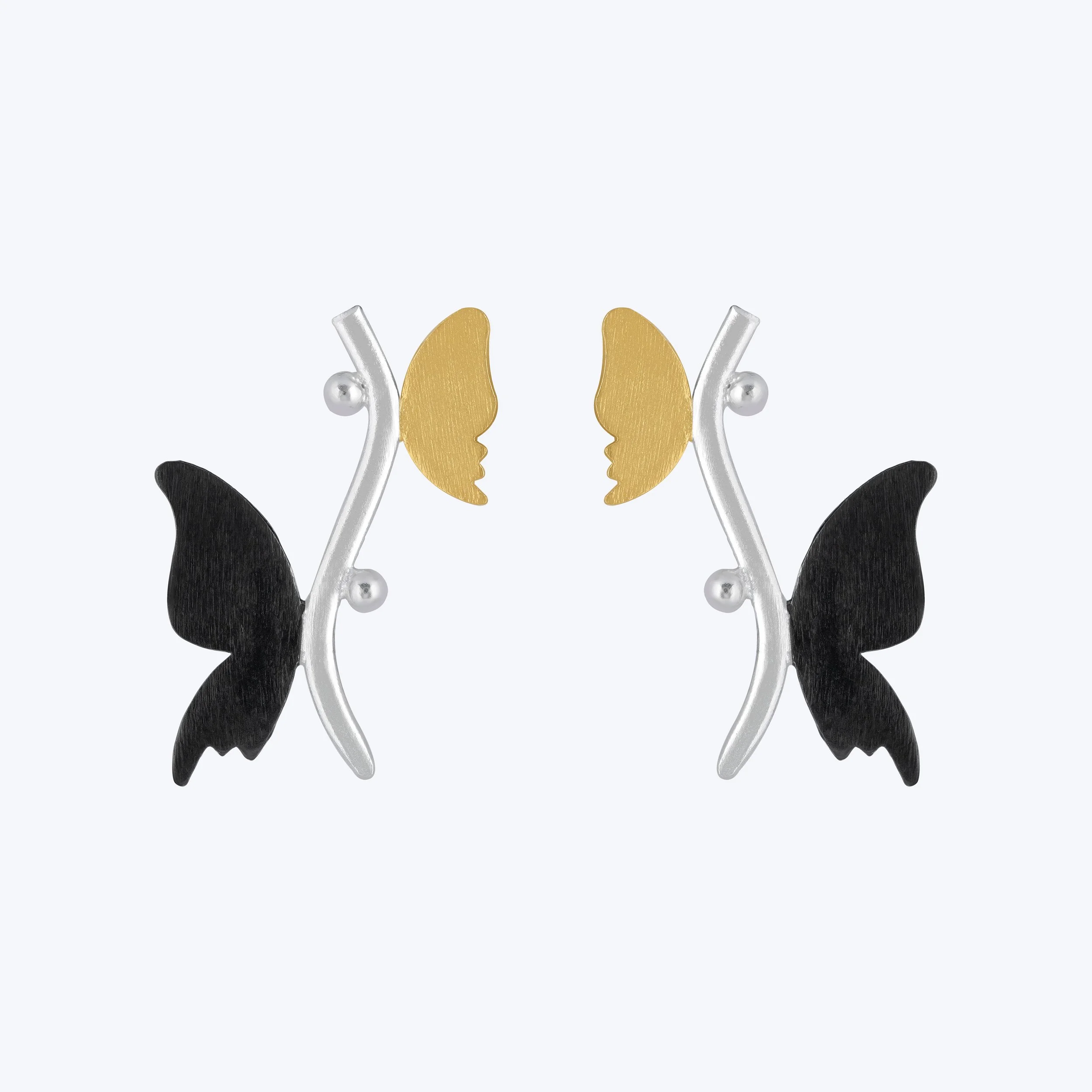 Butterfly Branch Earrings
