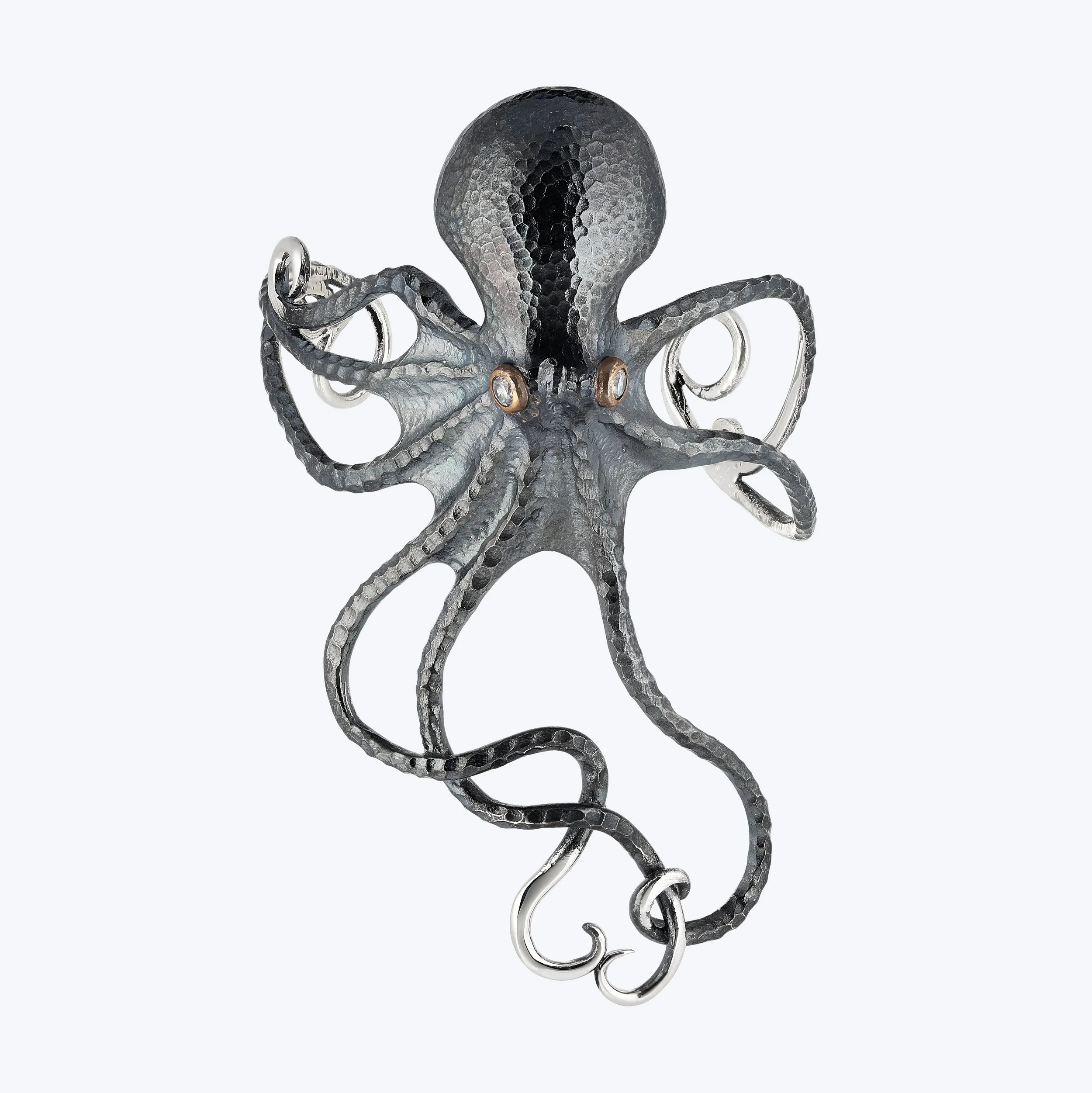 Hammered Octopus Bracelet
