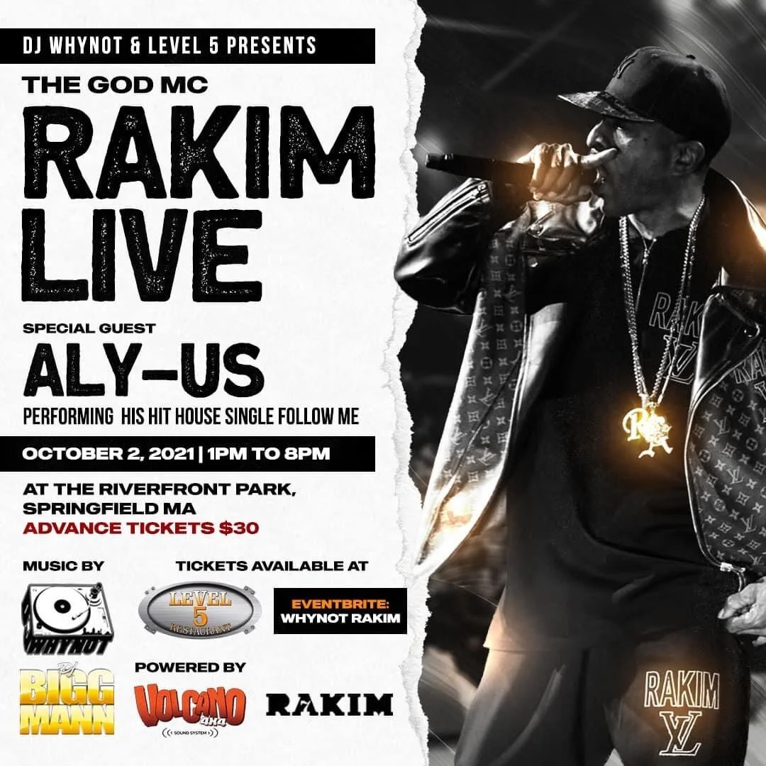 The God MC Rakim Live
