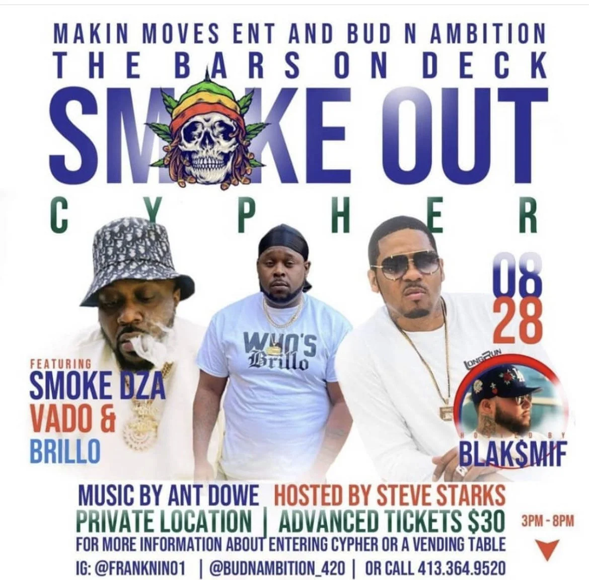 The Bars on Deck, Smoke Out Cypher