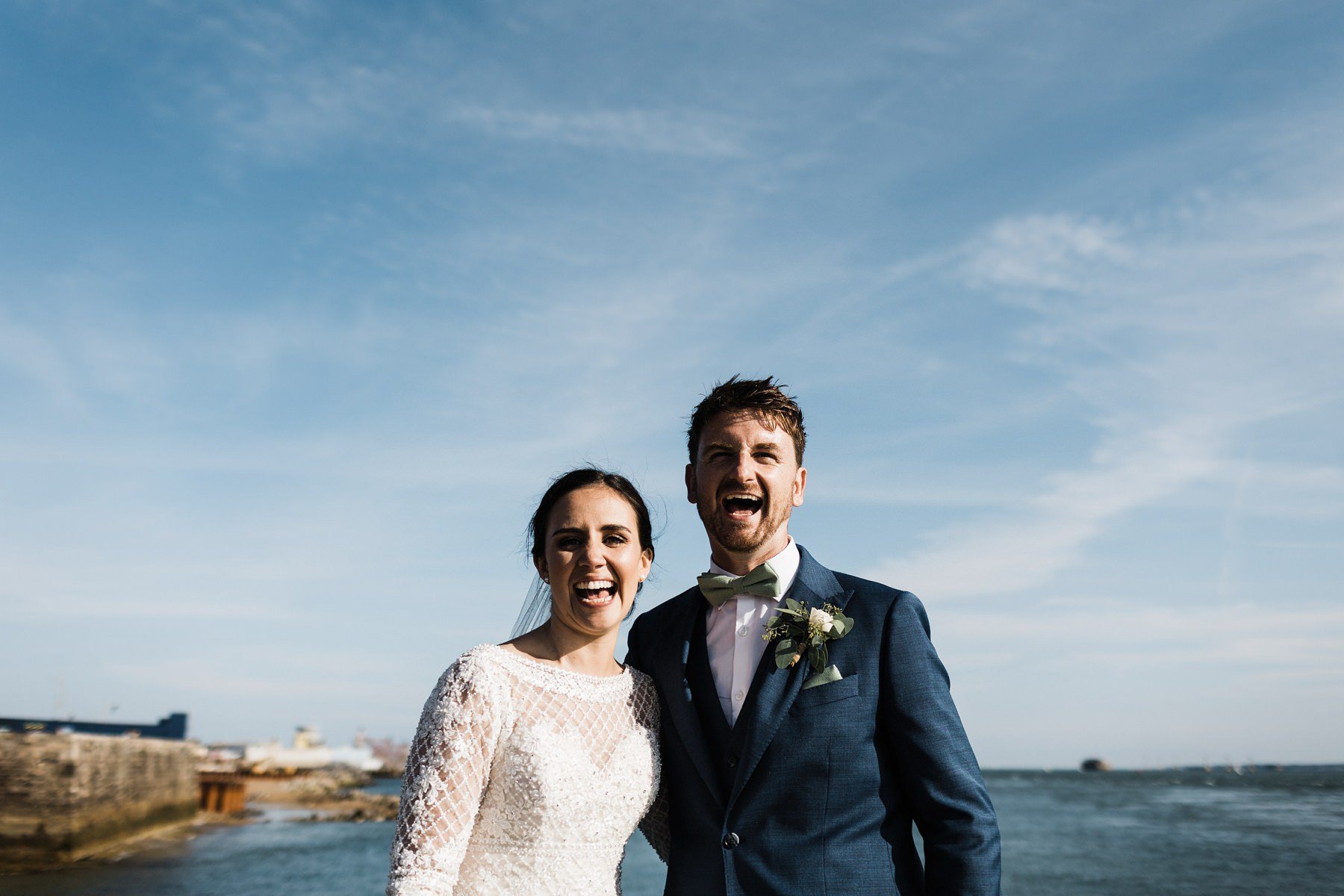 Portsmouth wedding photography at Southsea Castle