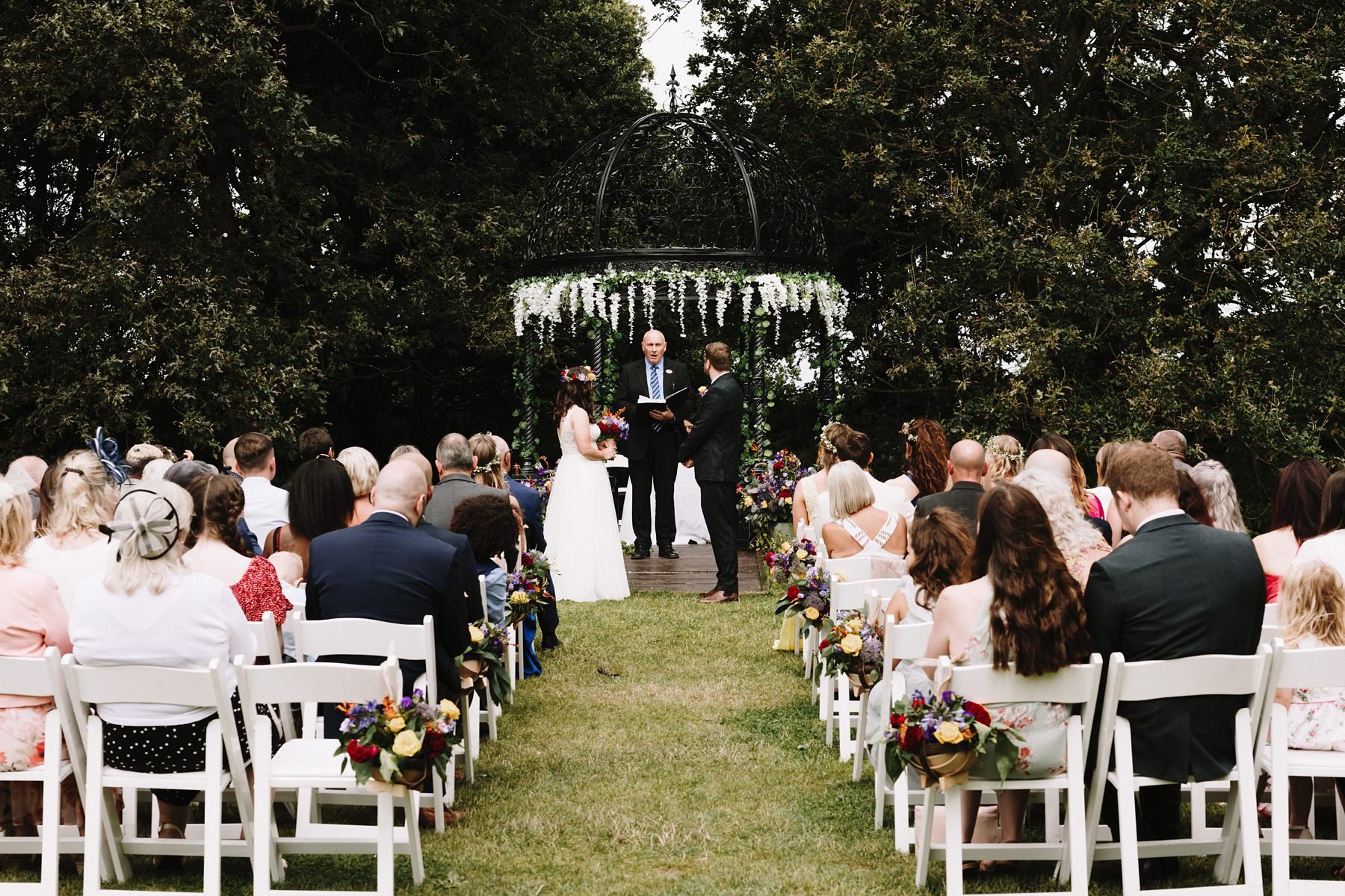 Outdoor wedding venue in Hampshire Tournerbury Woods