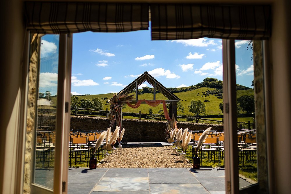 Hope Farm wedding photography with smoke bombs and festival vibe_0006.jpg