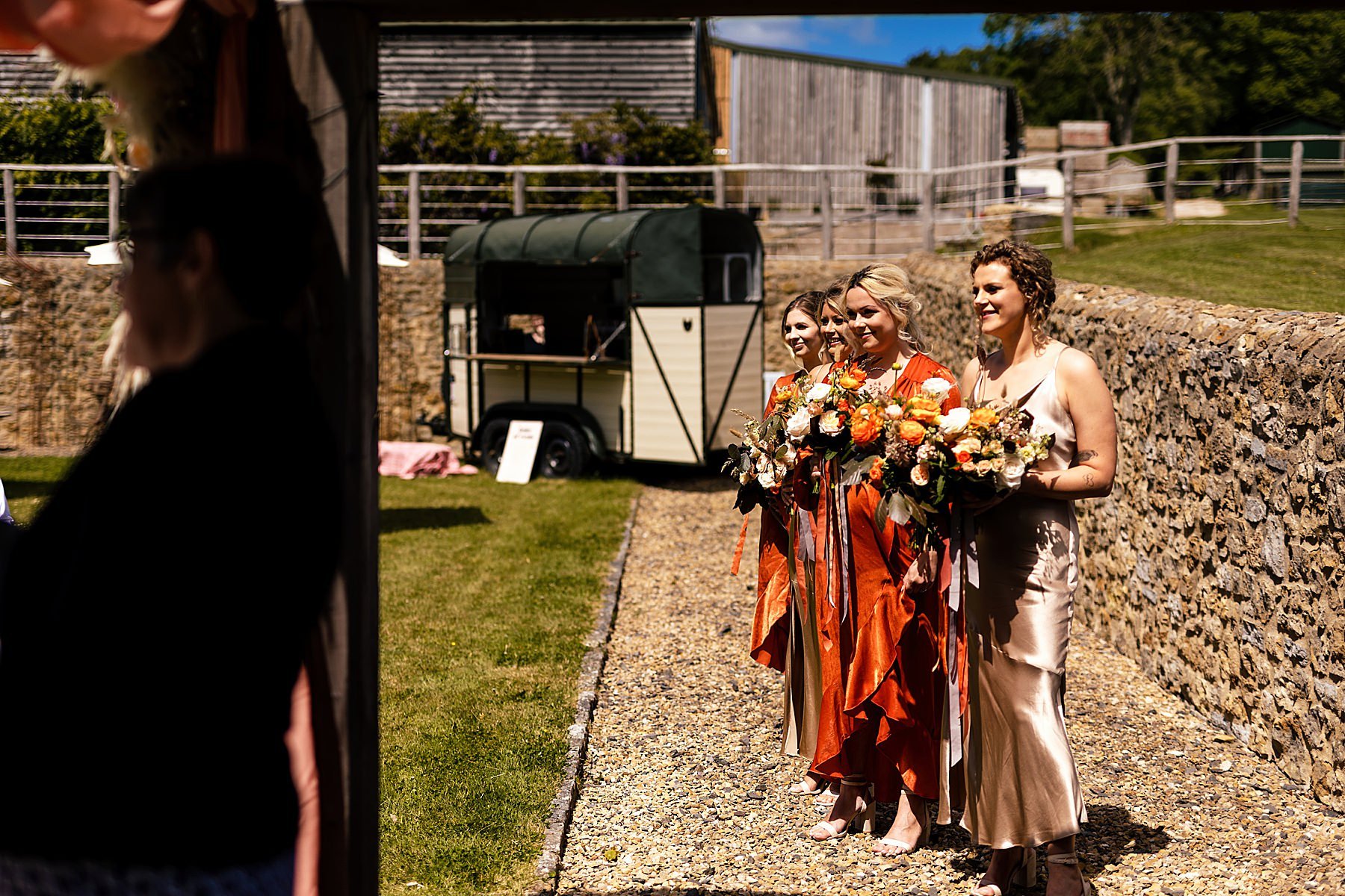 Hope Farm wedding photography with smoke bombs and festival vibe_0029.jpg
