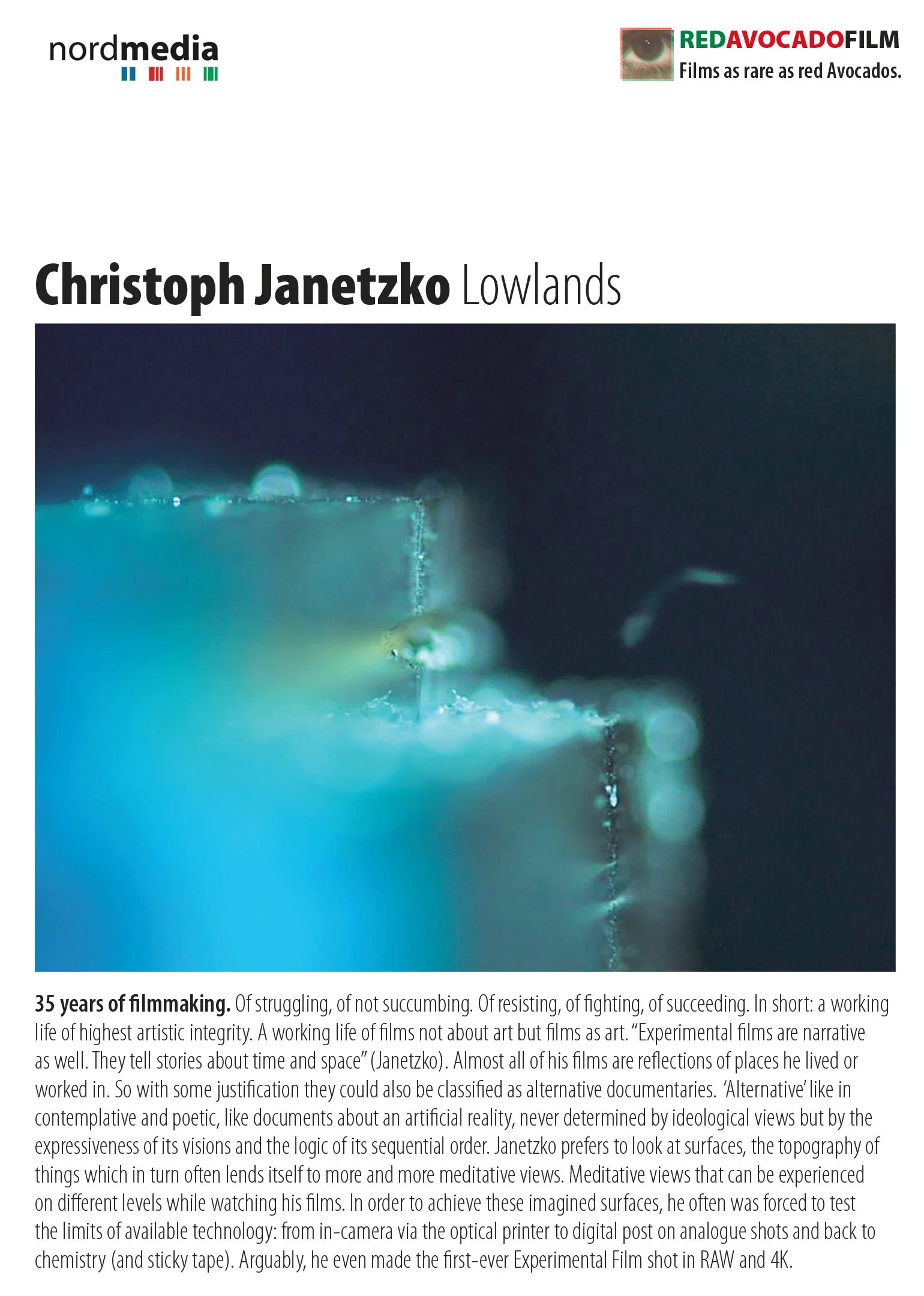 Christoph Janetzko - Lowlands (RED AVOCADO Collection)