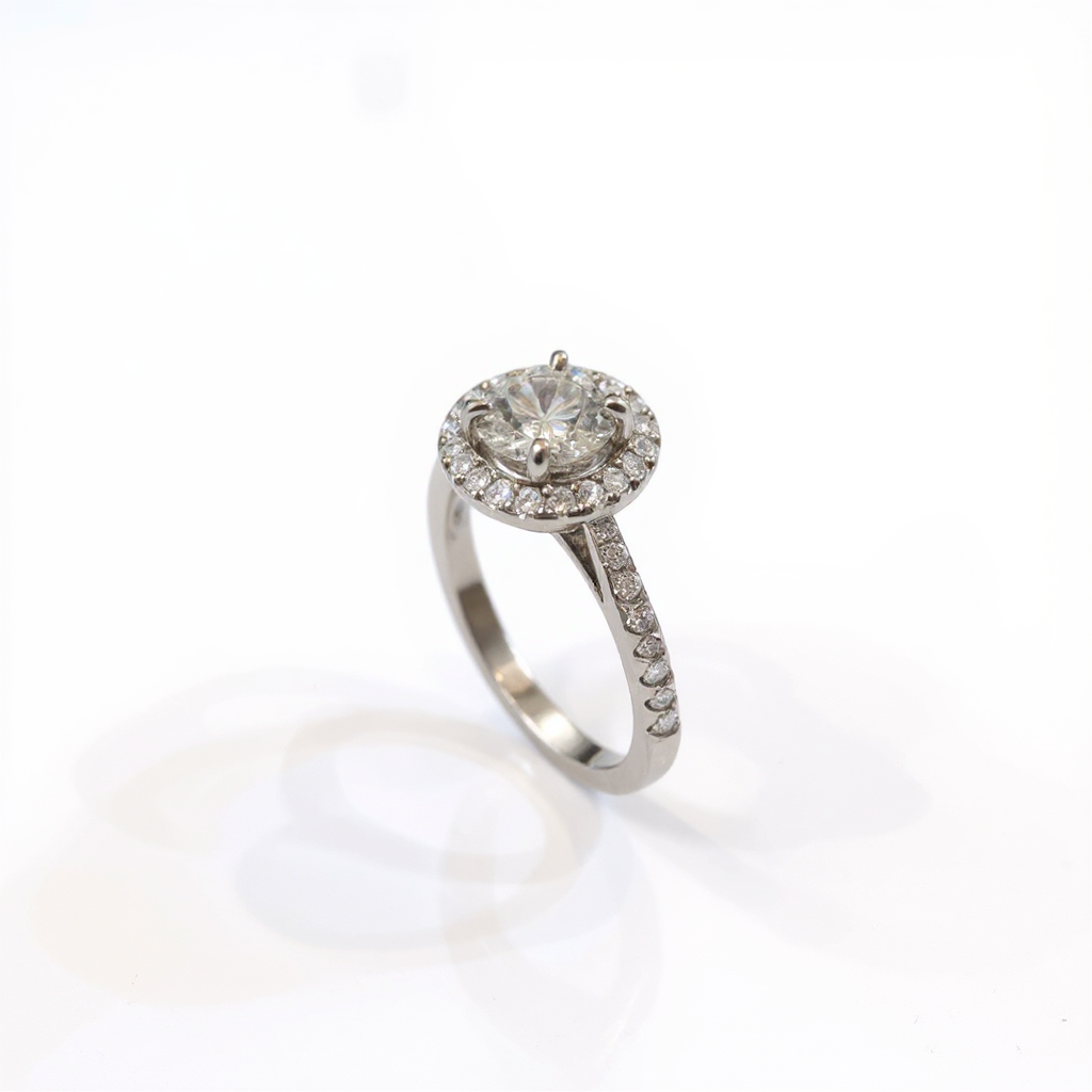 Make the silver ring shinier, make the diamonds more brilliant, and replace the background with a bright one (1).png