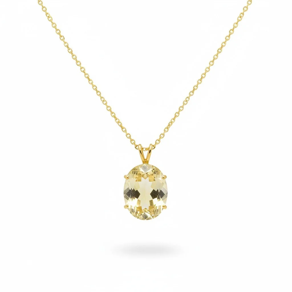 Queen's Citrine Necklace