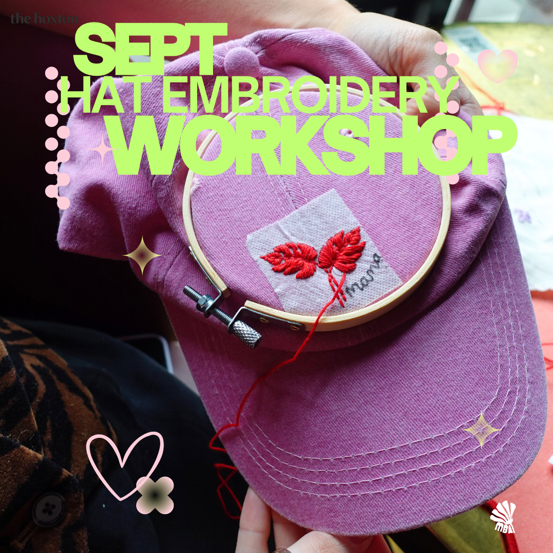 SEPT HAT EMBROIDERY WORKSHOP