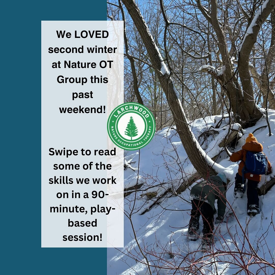 We had the best time building skills through play in the snowy wonderland of Todmorden this past weekend! 

Join us for our upcoming Spring session!
🌱Seedlings (3-4yo) - 4 spots left!
🌿Sprouts (5-7yo) - 3 spots left!
🌲Explorers (8-12yo) - 2 spots 