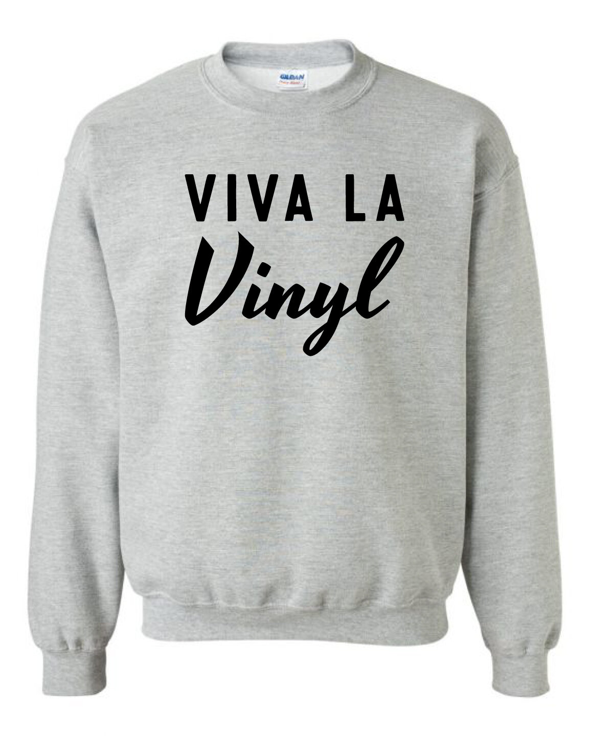 Viva La Vinyl Crewneck Sweater