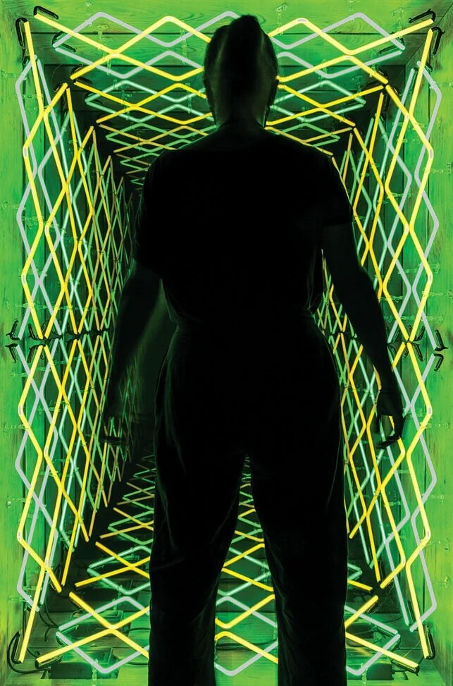 Exhibición "ExFinito" Iván Navarro, Farol Santander, Sao Paulo