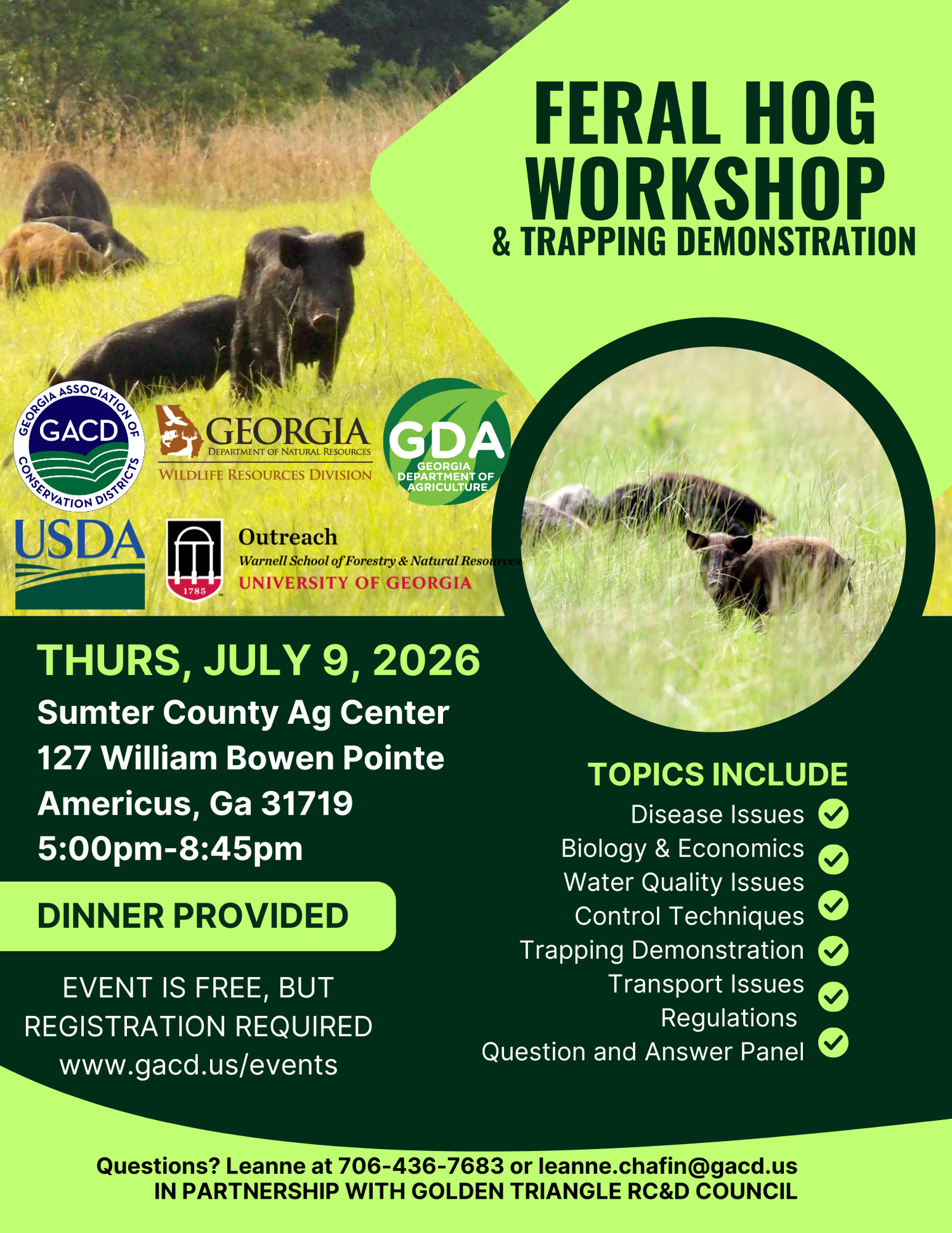 Feral Hog Workshop