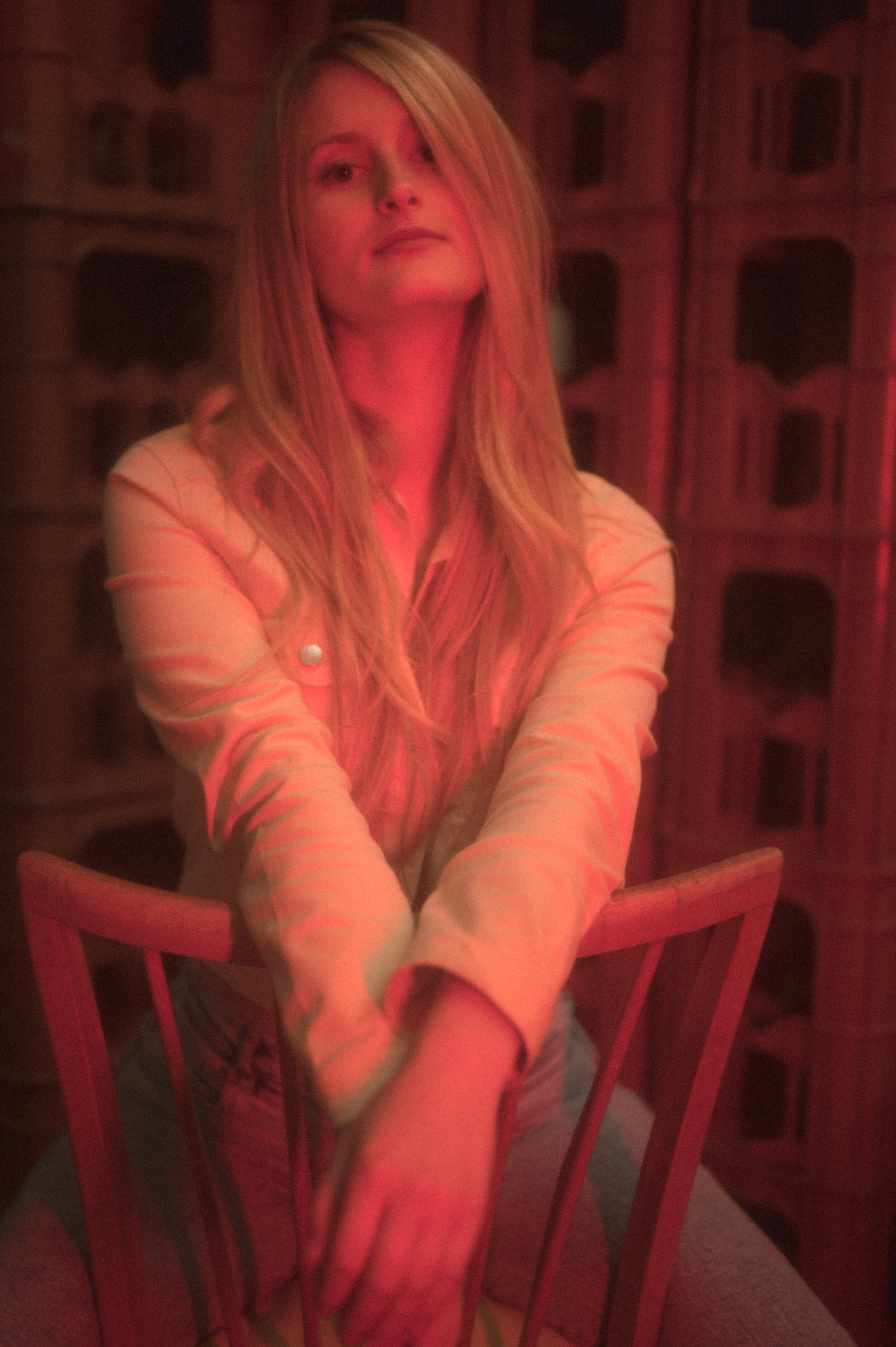 I see red.