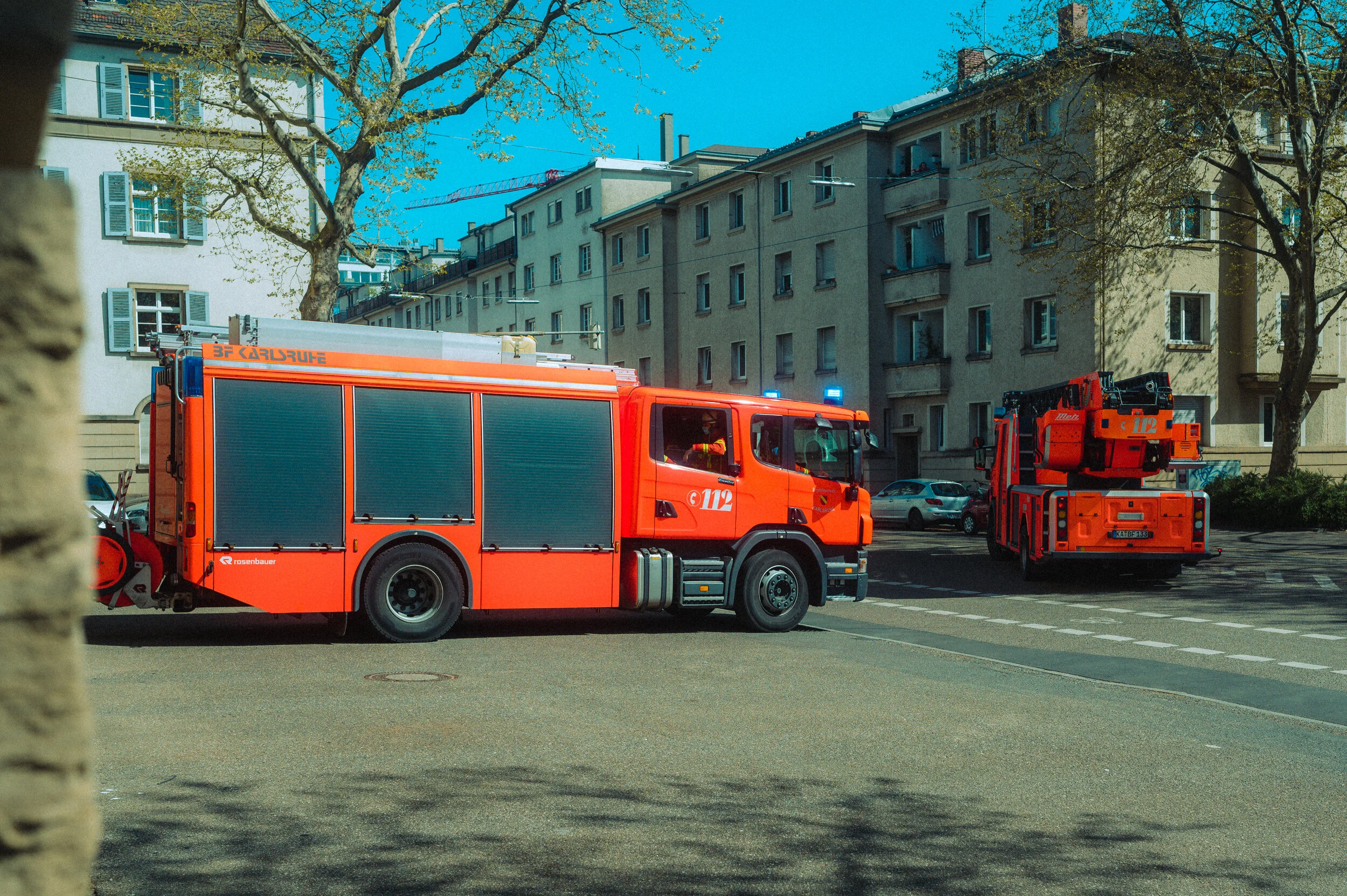 Umzug der Berufsfeuerwehr Karlsruhe [1/3]