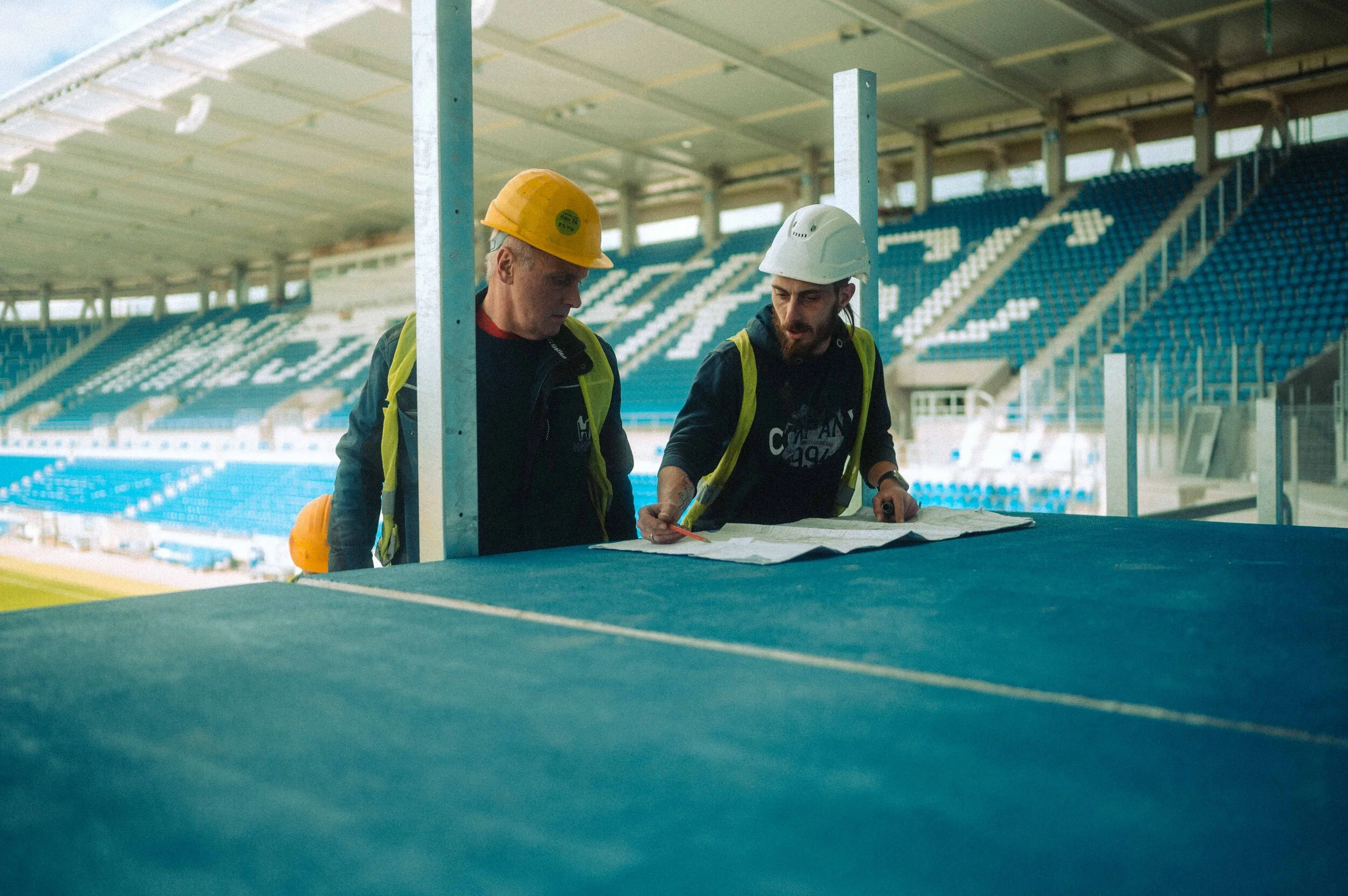 OB Mentrup, BM Fluhrer & Frank Nenninger im Wildparkstadion Karlsruhe [4/5]